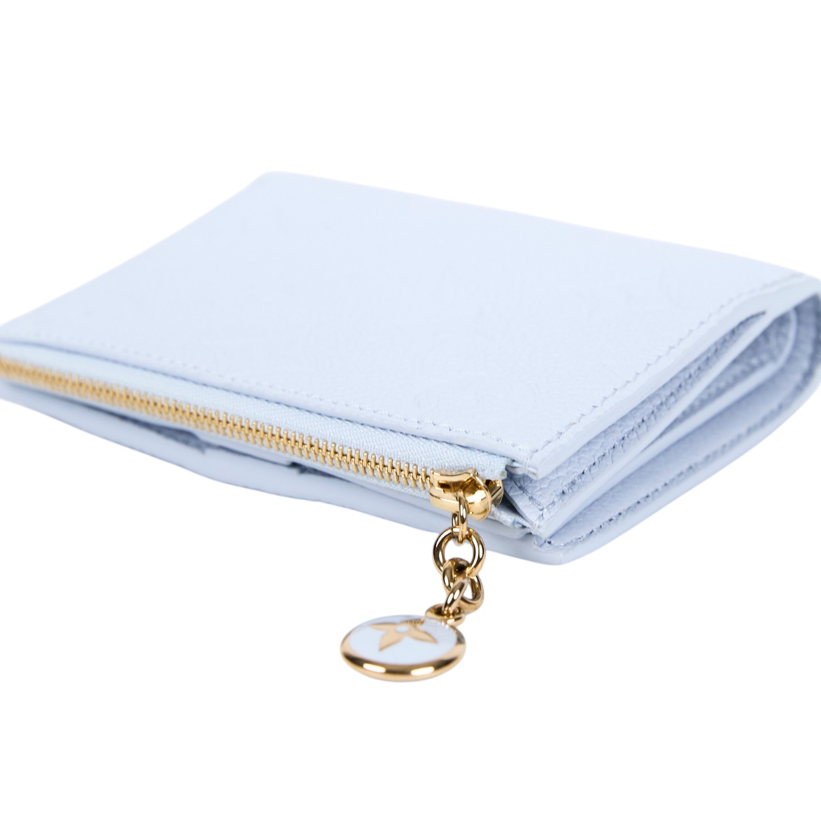 路易威登 LOUIS VUITTON Lisa 錢包 零錢包 M14654 晶片款 水藍Lisa 錢包 原廠盒子/防塵袋