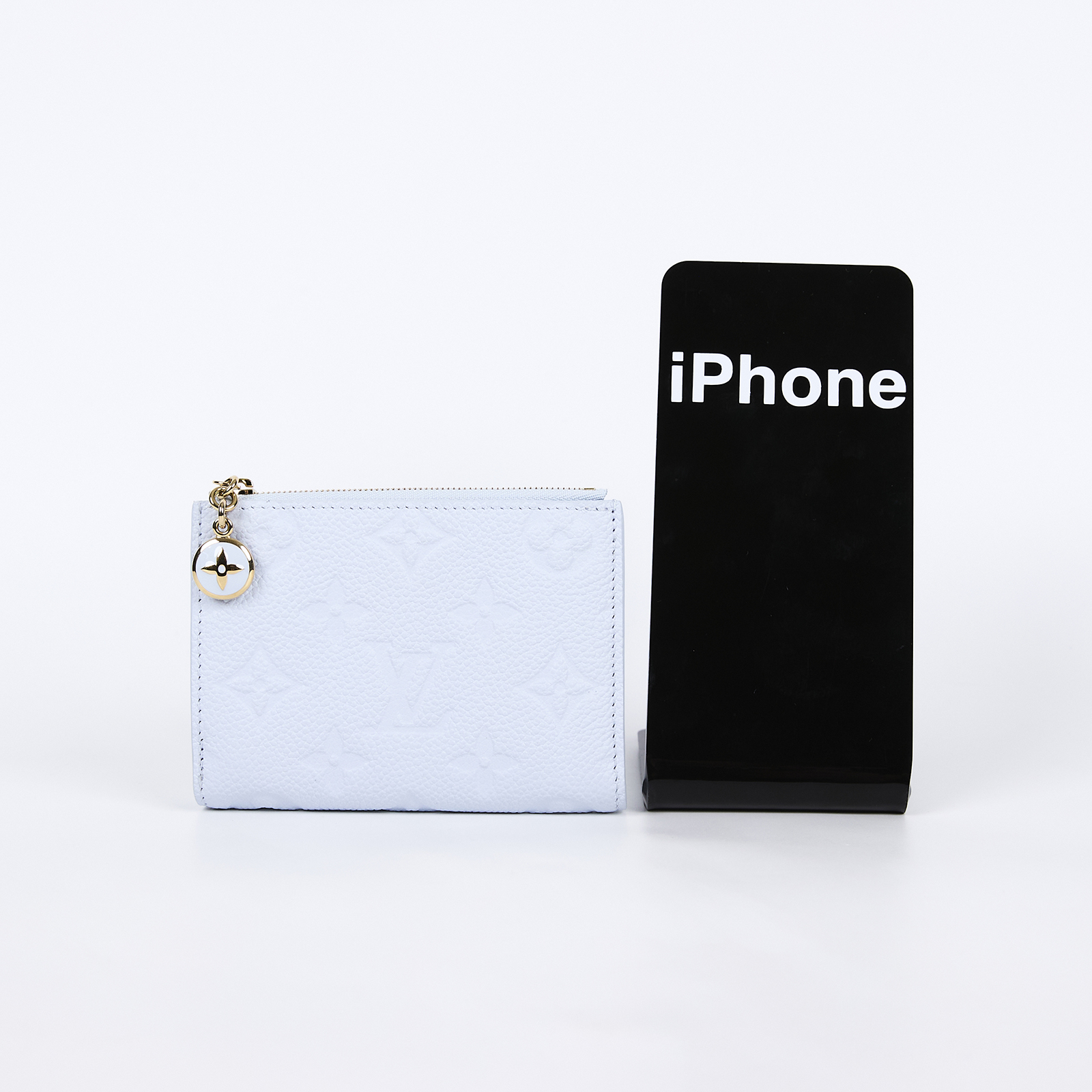 路易威登 LOUIS VUITTON Lisa 錢包 零錢包 M14654 晶片款 水藍Lisa 錢包 原廠盒子/防塵袋