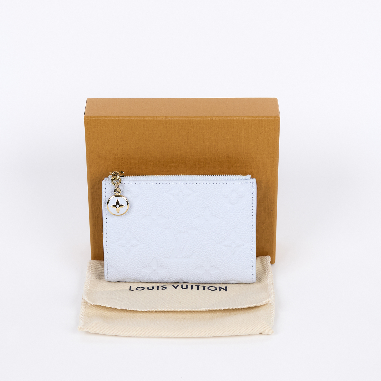 路易威登 LOUIS VUITTON Lisa 錢包 零錢包 M14654 晶片款 水藍Lisa 錢包 原廠盒子/防塵袋