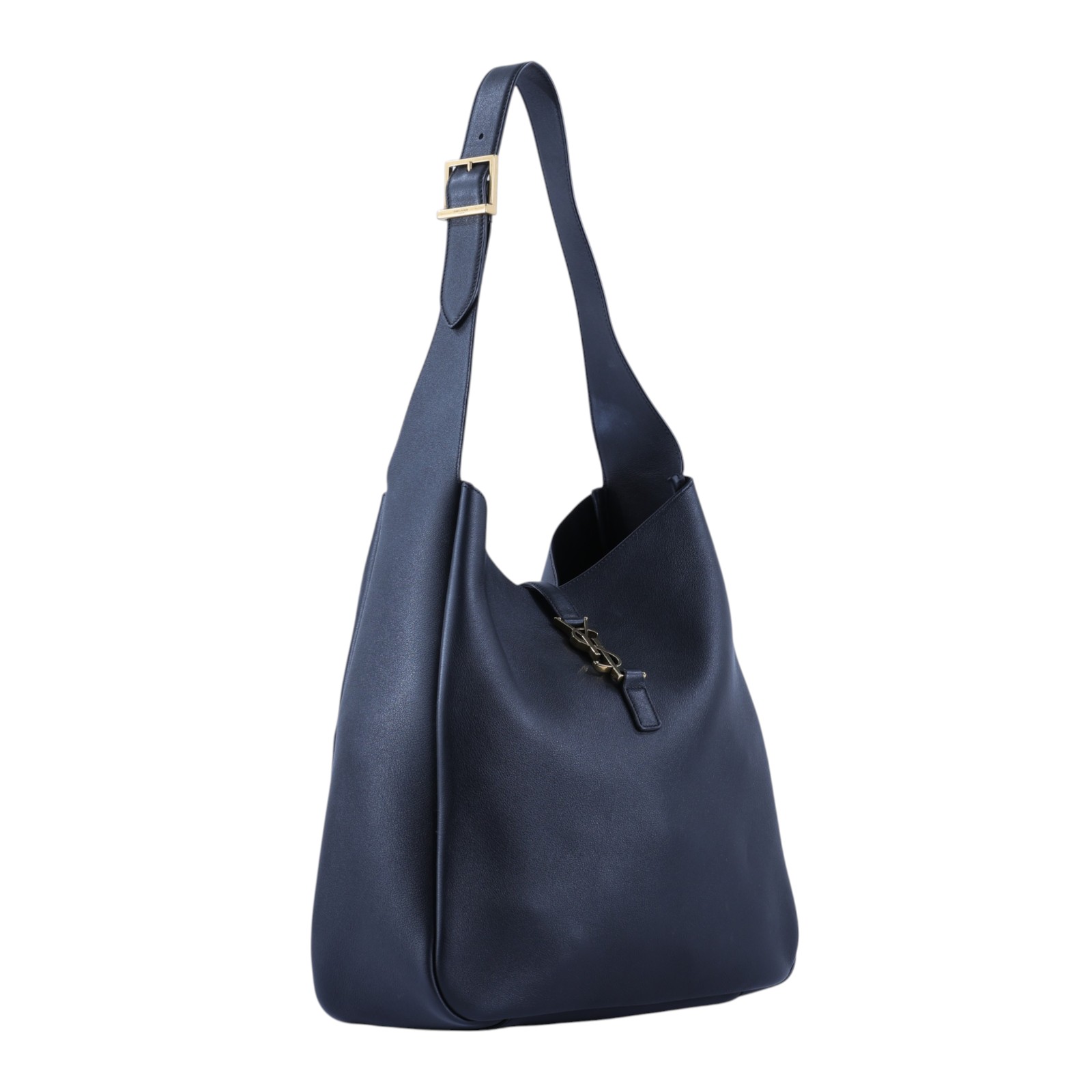 聖羅蘭 YSL SAINT LAURENT LE 5 À 7 滑面皮革 柔軟 大型 手袋 手提 肩背包 753837AAAUQ  防塵袋