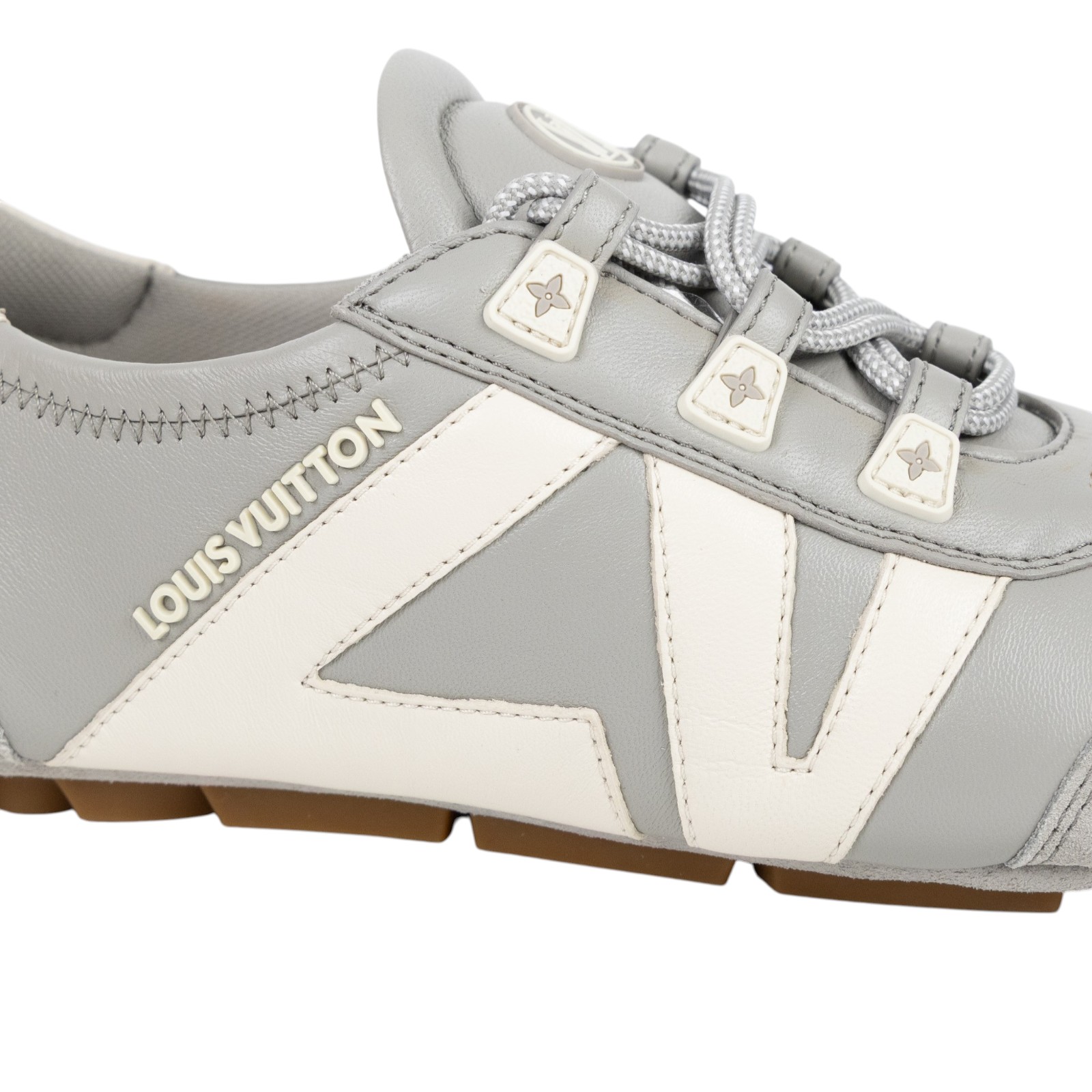 路易威登 LOUIS VUITTON LV Sneakerina 運動鞋 芭蕾舞鞋 1AIVMR 灰德訓鞋 原廠盒子/防塵袋