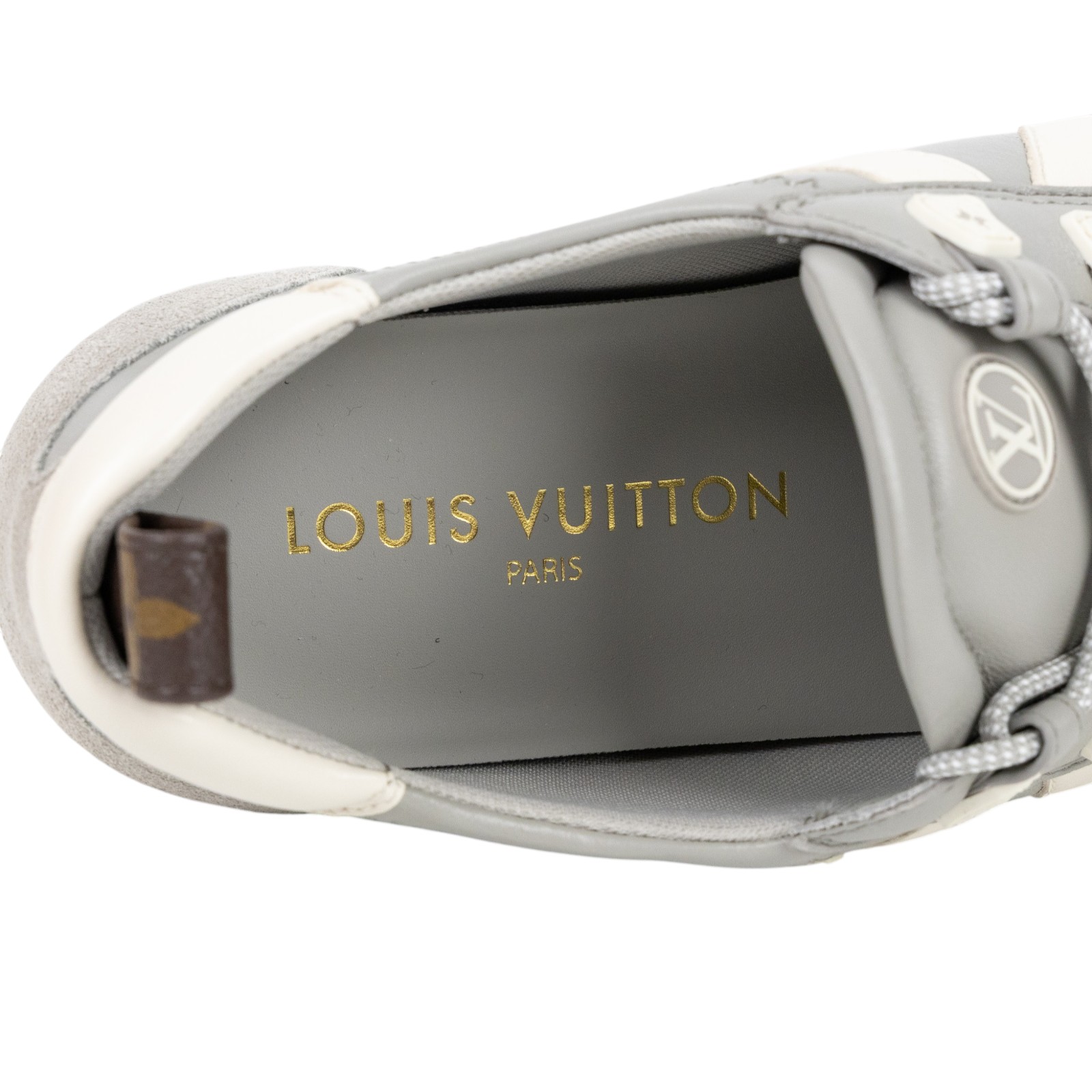 路易威登 LOUIS VUITTON LV Sneakerina 運動鞋 芭蕾舞鞋 1AIVMR 灰德訓鞋 原廠盒子/防塵袋