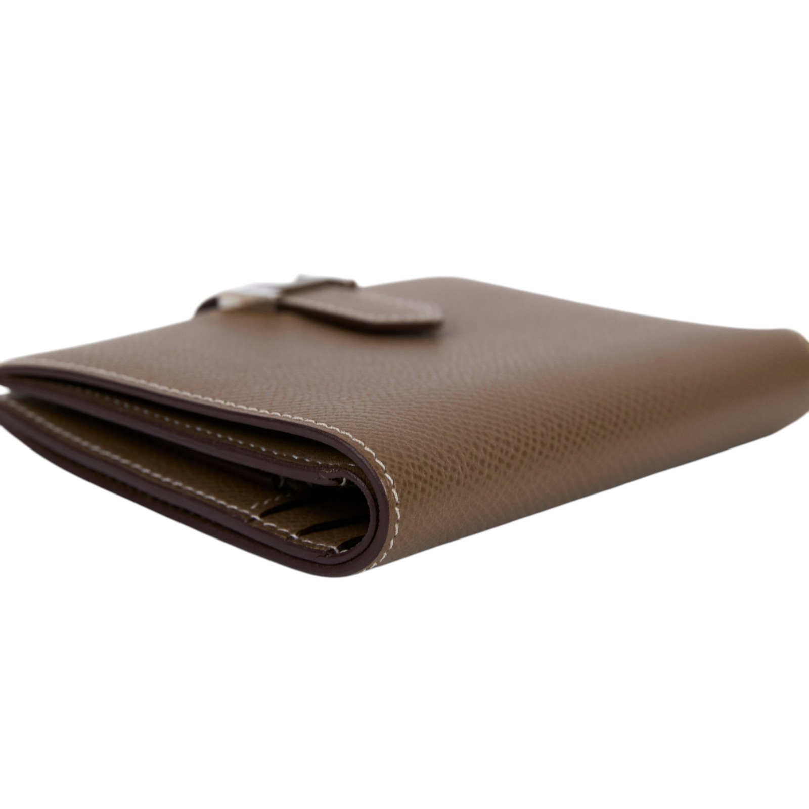 愛馬仕 Hermes Bearn 短夾 BEARN Y US 011DY 大象灰BEARN短夾 原廠盒子