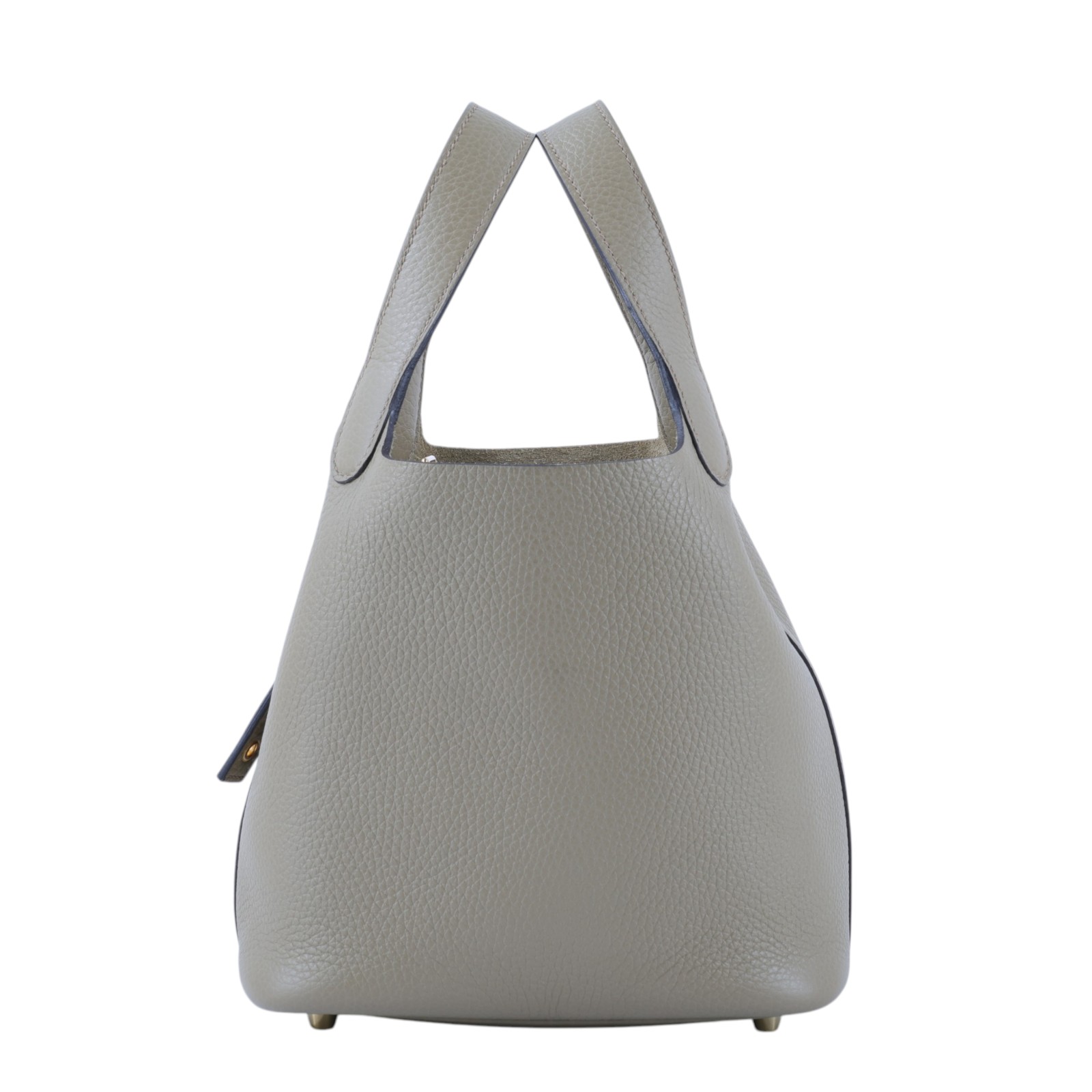 愛馬仕 Hermes Picotin Lock 18 菜籃子包 PT18 B MZ 011CG B刻威爾法米金PICOTIN 18 原廠盒子/防塵袋/鎖組