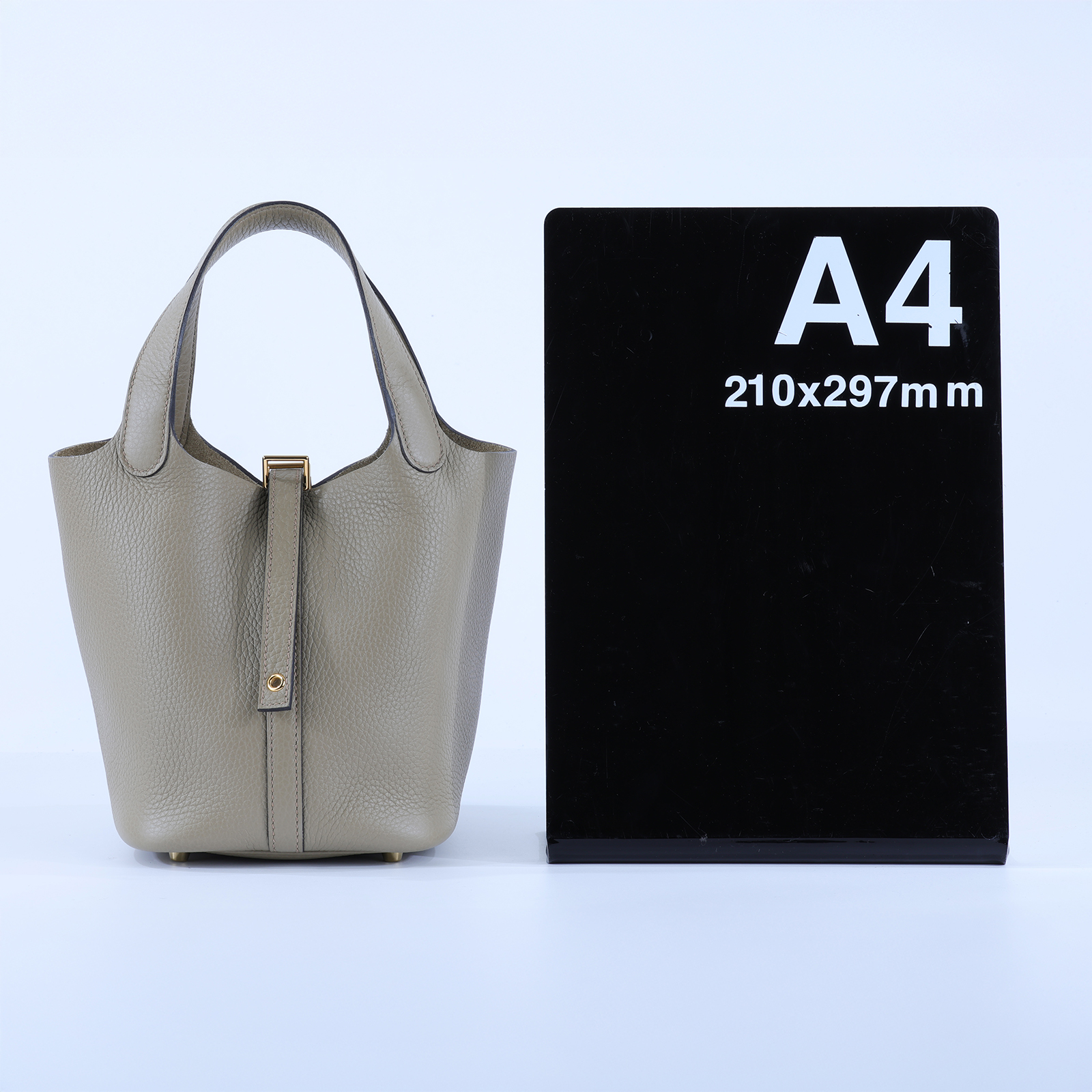 愛馬仕 Hermes Picotin Lock 18 菜籃子包 PT18 B MZ 011CG B刻威爾法米金PICOTIN 18 原廠盒子/防塵袋/鎖組