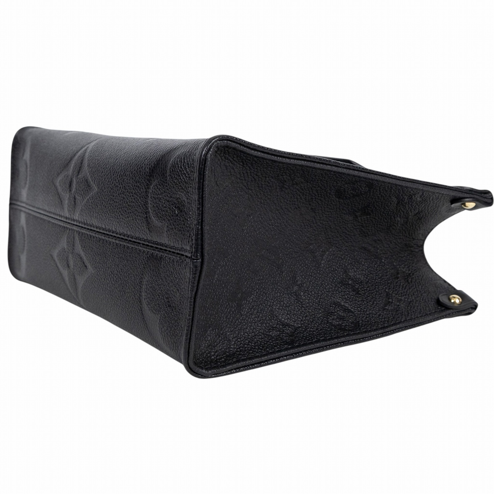 路易威登 LOUIS VUITTON OnTheGo PM 手提 肩背包 黑色 M45653 晶片款 黑原花壓紋ON THE GO PM 防塵袋/背帶