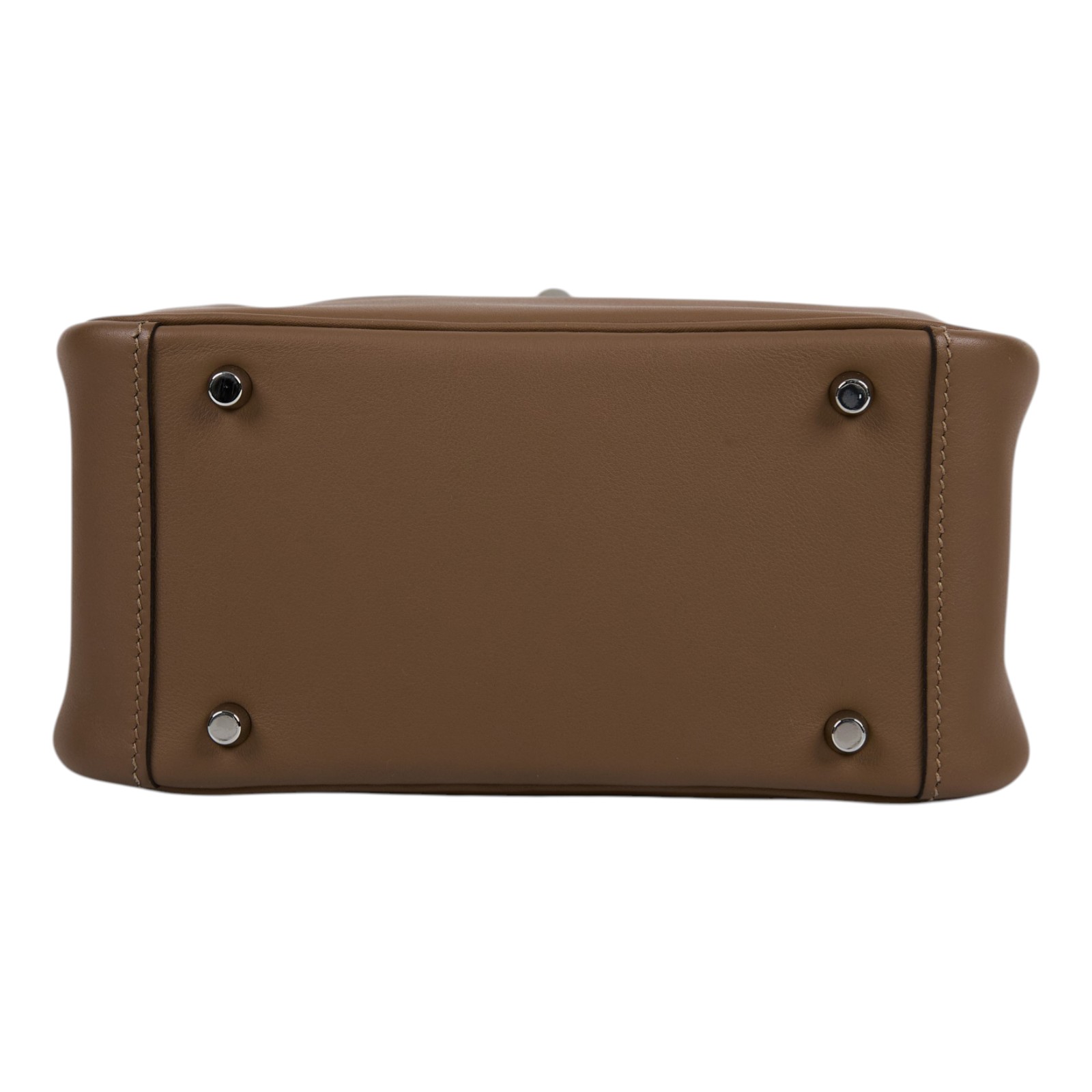 愛馬仕 Hermes Lindy 琳迪包 迷你 銀色五金 威瑪犬米色 H082608CKDO /U PY 463 NA  原廠盒子/防塵袋/購買證明