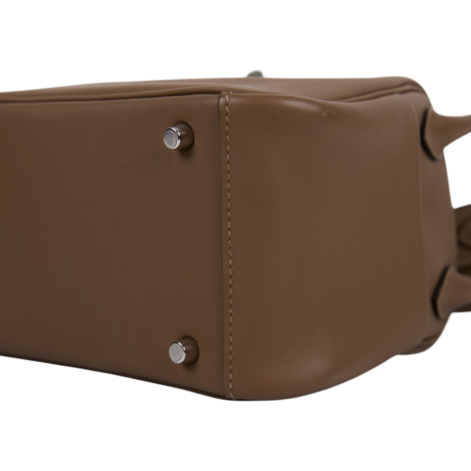 愛馬仕 Hermes Lindy 琳迪包 迷你 銀色五金 威瑪犬米色 H082608CKDO /U PY 463 NA  原廠盒子/防塵袋/購買證明