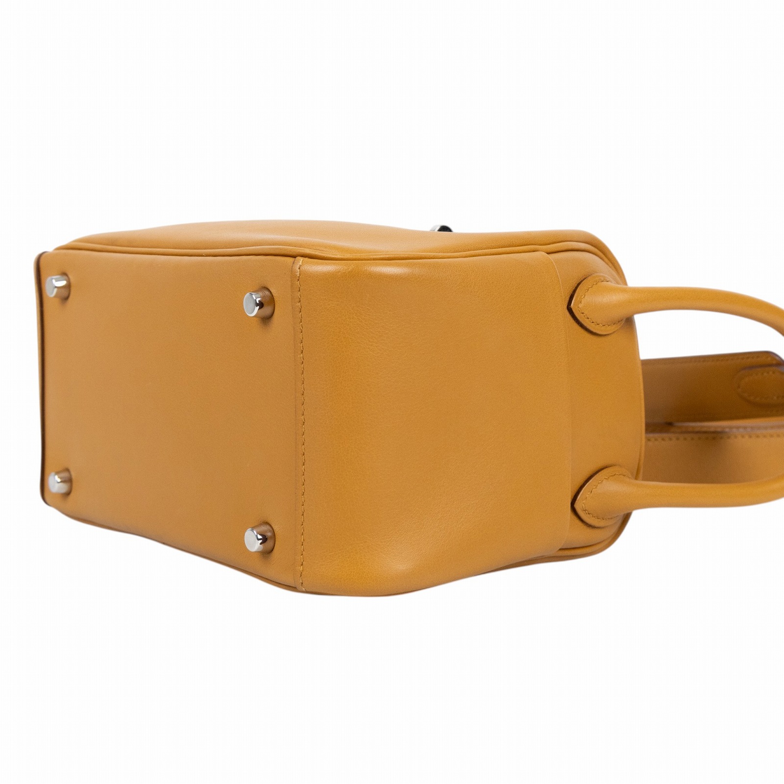 愛馬仕 Hermes Lindy 琳迪包 迷你 銀色五金 芝麻色 萊姆黃 H082607CKAE /YAS 780 PG  原廠盒子/防塵袋/購買證明