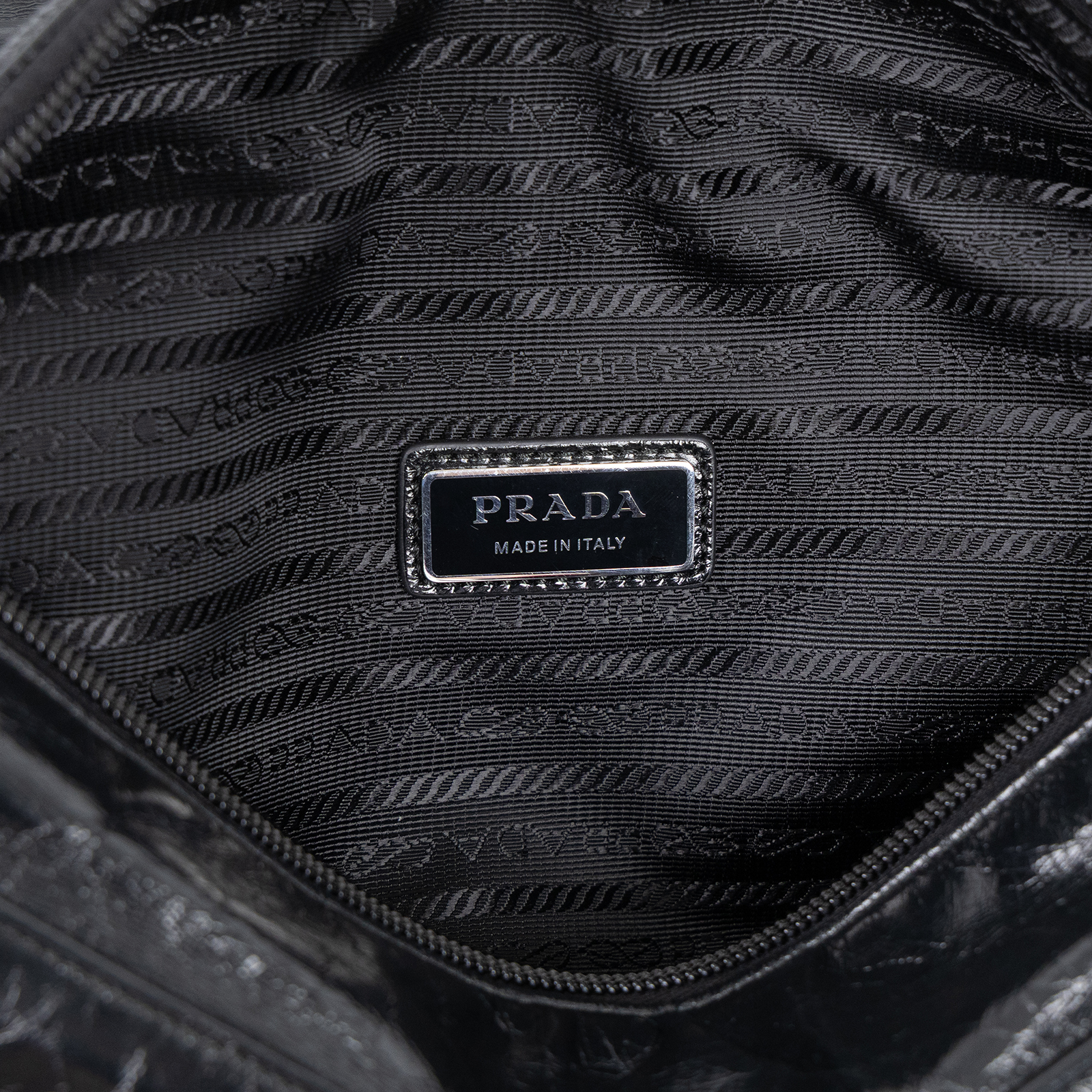 普拉達 PRADA Re Nylon 皮革 腰包 斜背包 2VH174_2CX7 黑腰包 防塵袋/保證卡