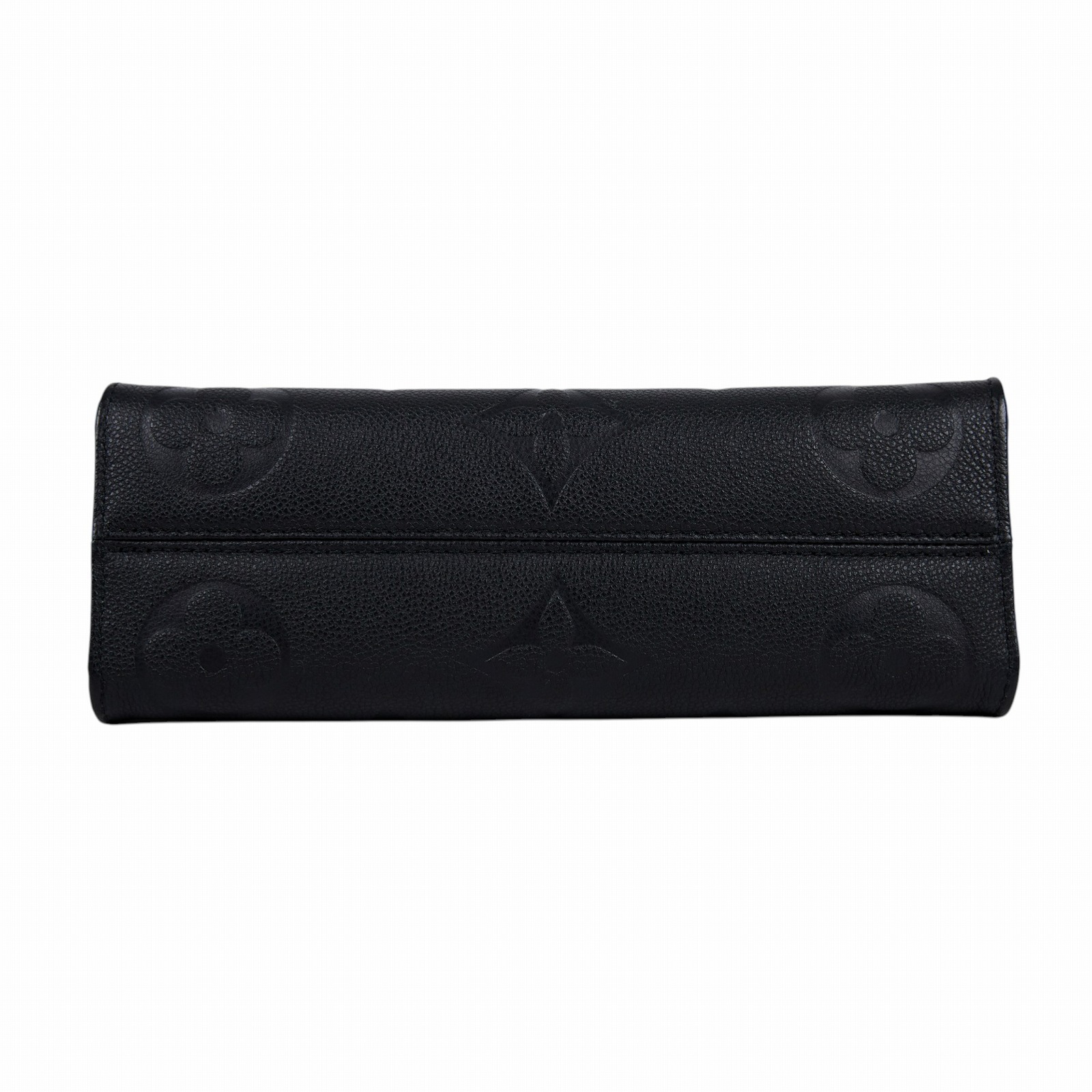 路易威登 LOUIS VUITTON OnTheGo East West 黑色 壓花粒面牛皮 手提 斜背包 M23640 晶片款  原廠盒子/防塵袋/背帶/鏈帶