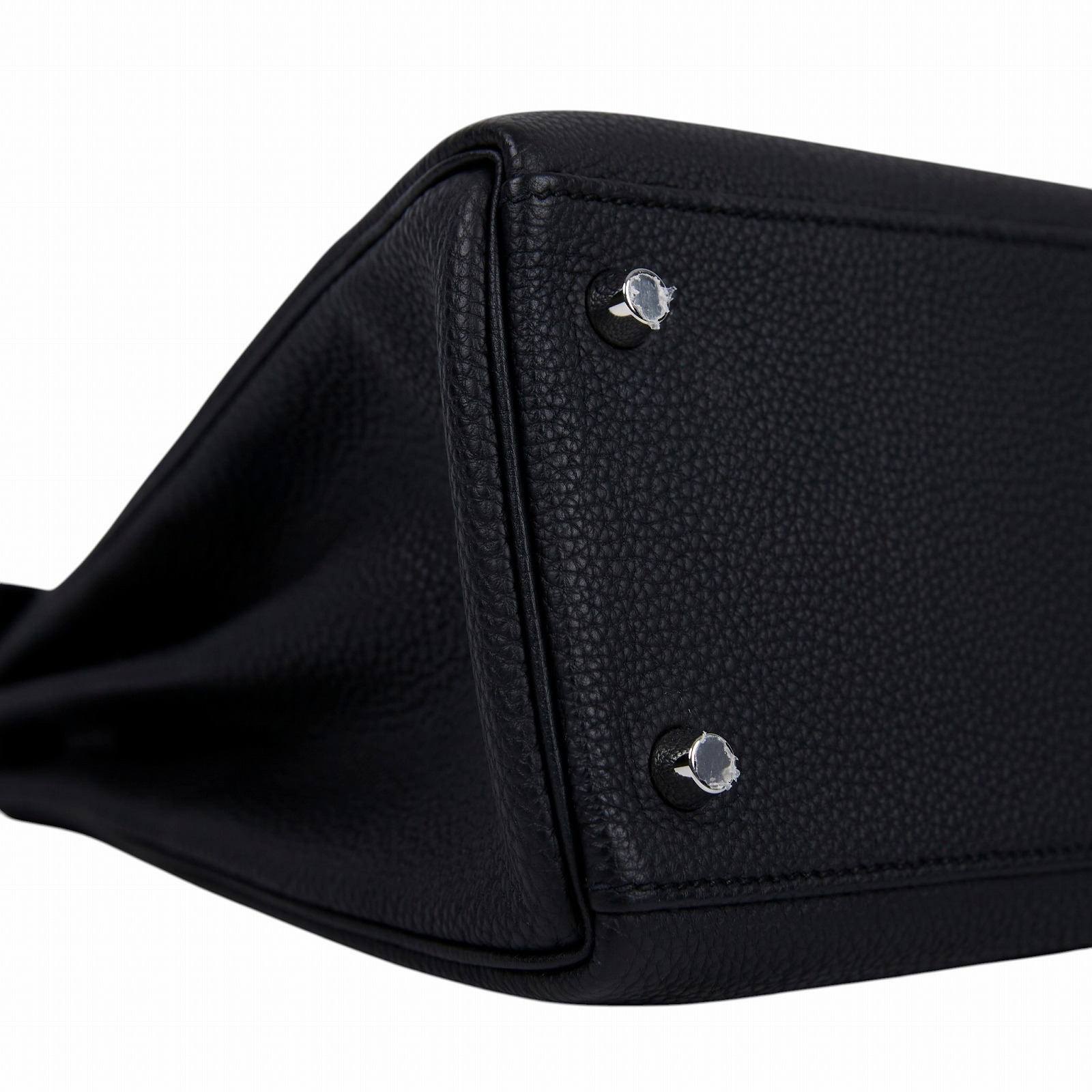 愛馬仕 Hermes Kelly Bag 凱莉包 28 銀色五金 黑色 H030931CK89 /W刻 黑 KELLY28 原廠盒子/防塵袋/鎖組