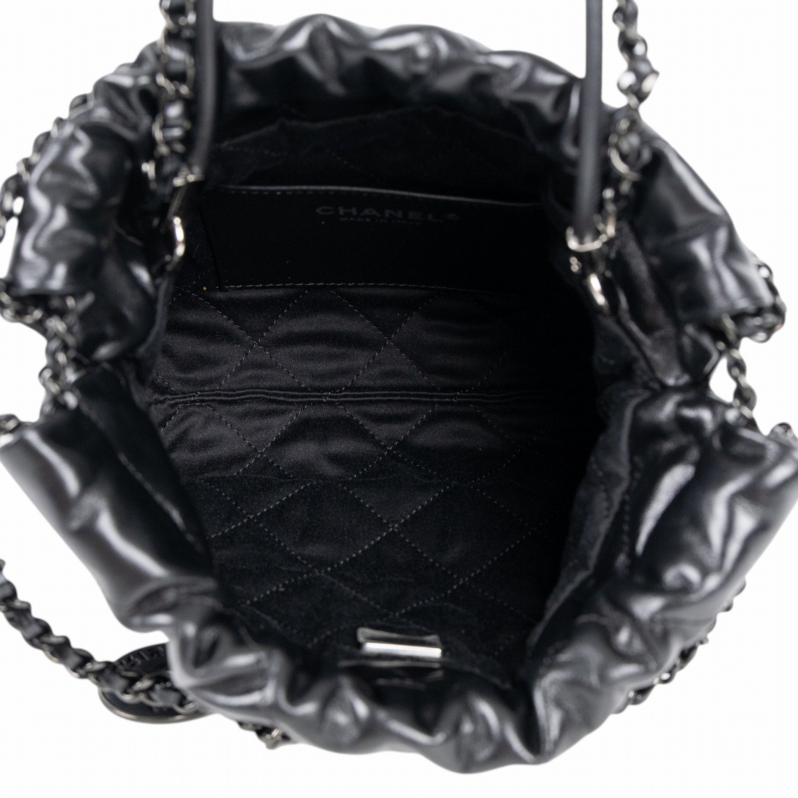 香奈兒 CHANEL 22 迷你 束口包 AS3980 B09220 晶片款 SO BLACK 22包 MINI 原廠盒子/防塵袋/購買證明