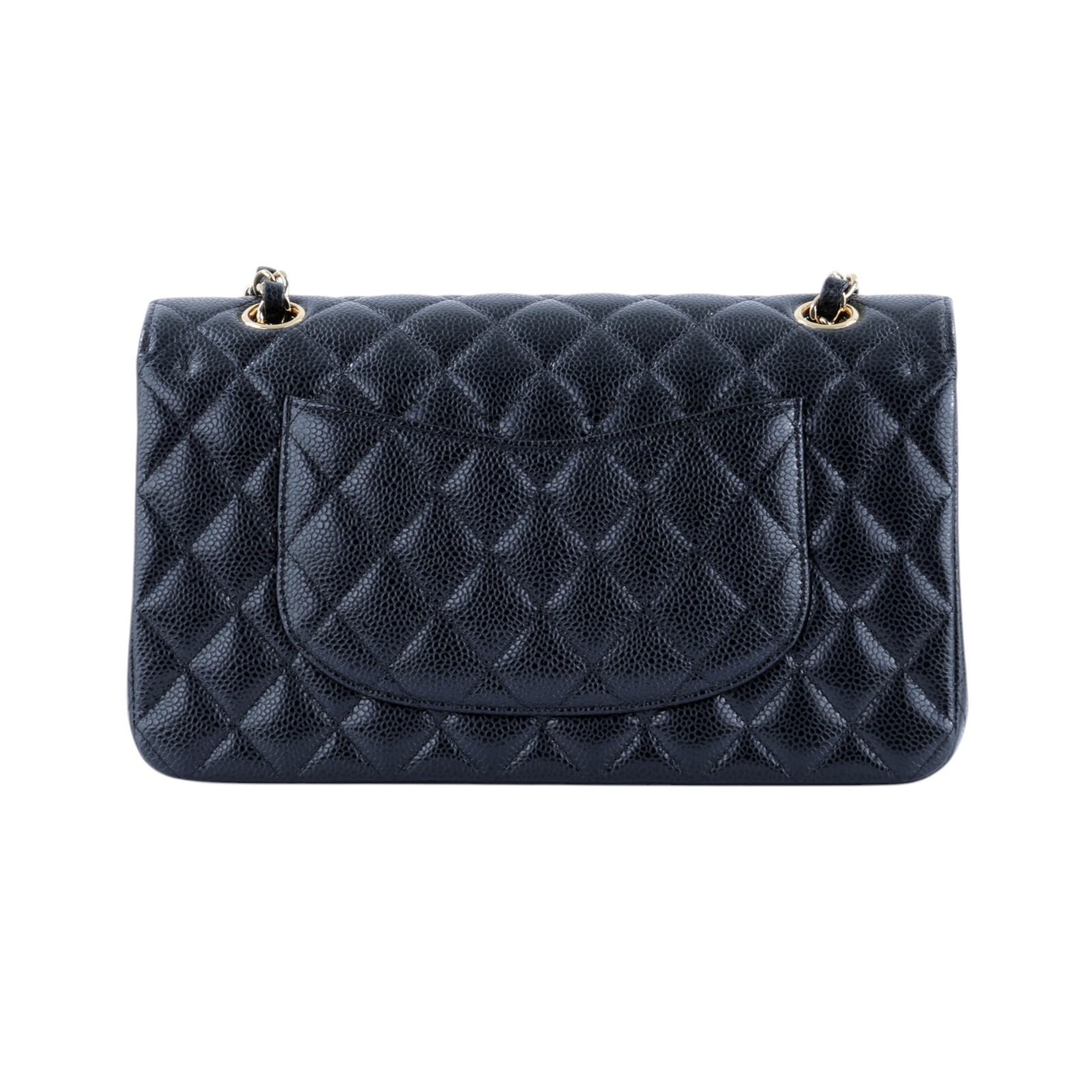 香奈兒 CHANEL CF 經典 11.12 口蓋包 A01112 Y01864 晶片款 黑金荔枝COCO25 原廠盒子/防塵袋/購買證明