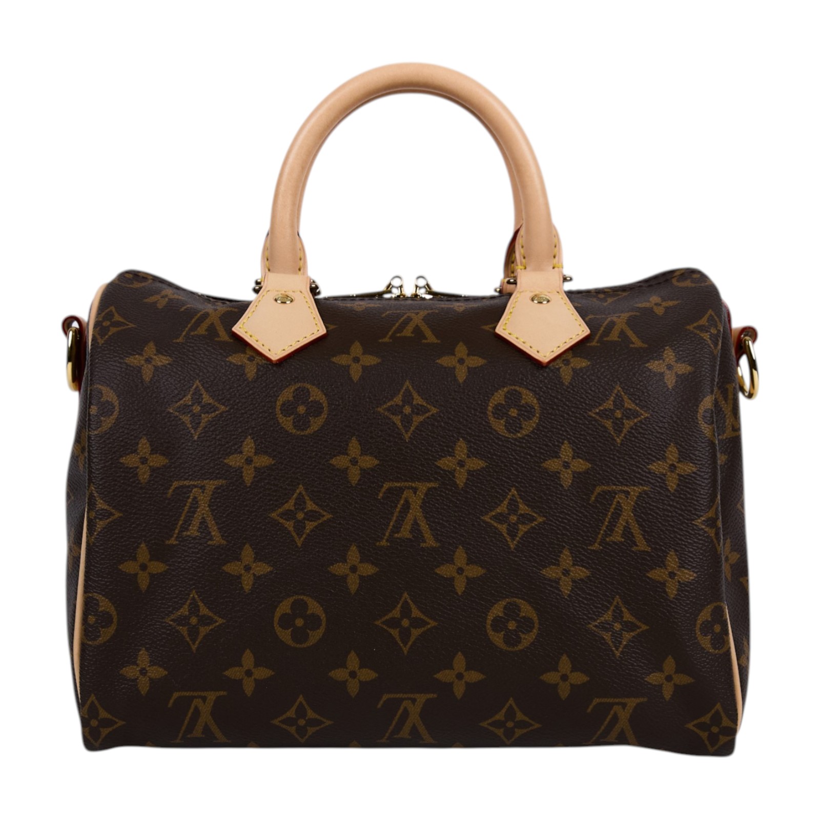 路易威登 LOUIS VUITTON Speedy Bandoulière 25  波士頓包 手提包 經典帆布 M46977 晶片款  防塵袋/鎖頭/鑰匙