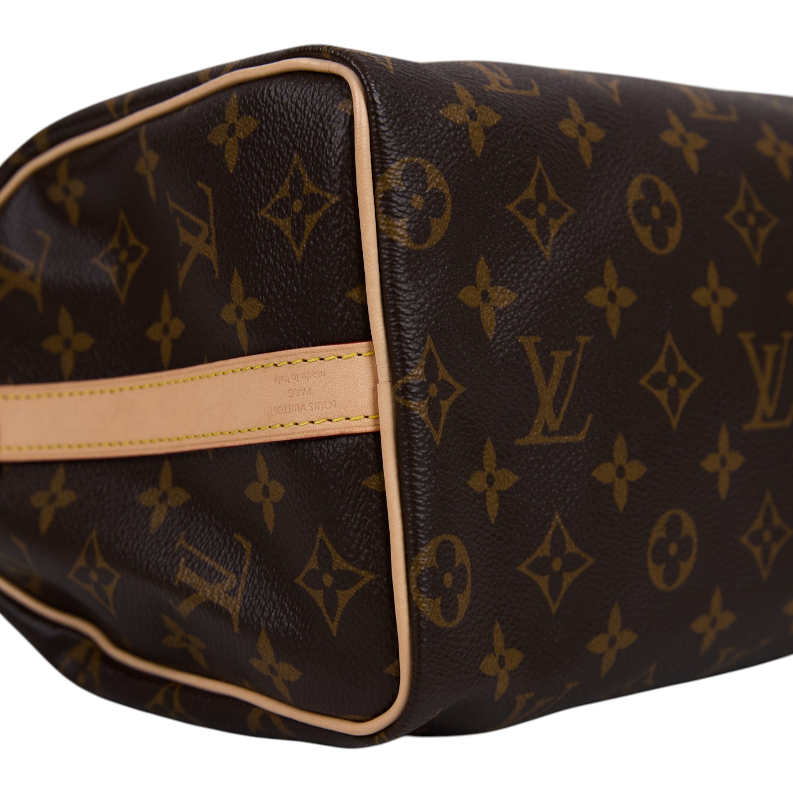 路易威登 LOUIS VUITTON Speedy Bandoulière 25  波士頓包 手提包 經典帆布 M46977 晶片款  防塵袋/鎖頭/鑰匙