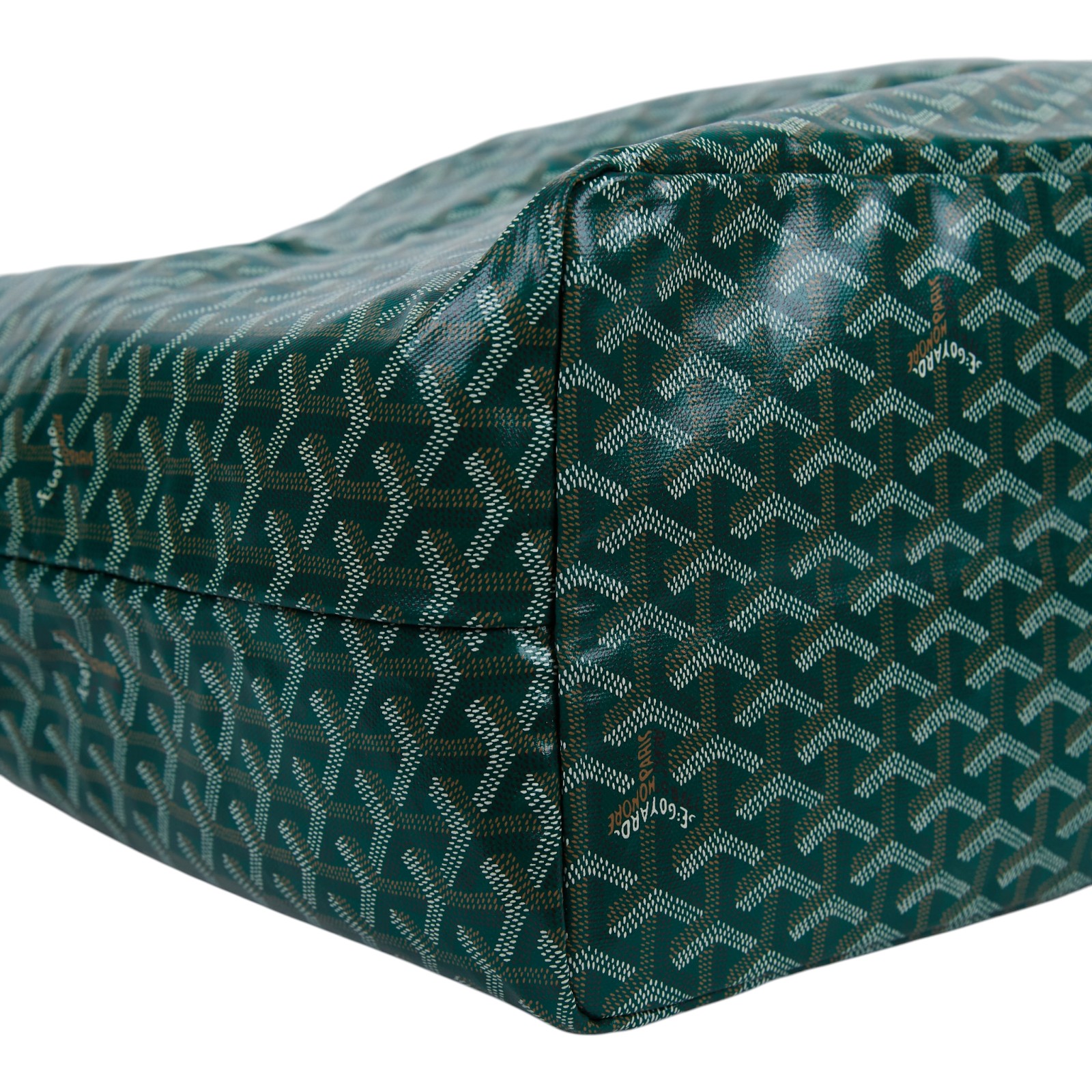 高雅德 GOYARD Saint Louis GM Bag 托特包 STLOUIGMLTY 綠SAINT LOUIS GM 防塵袋/購買證明