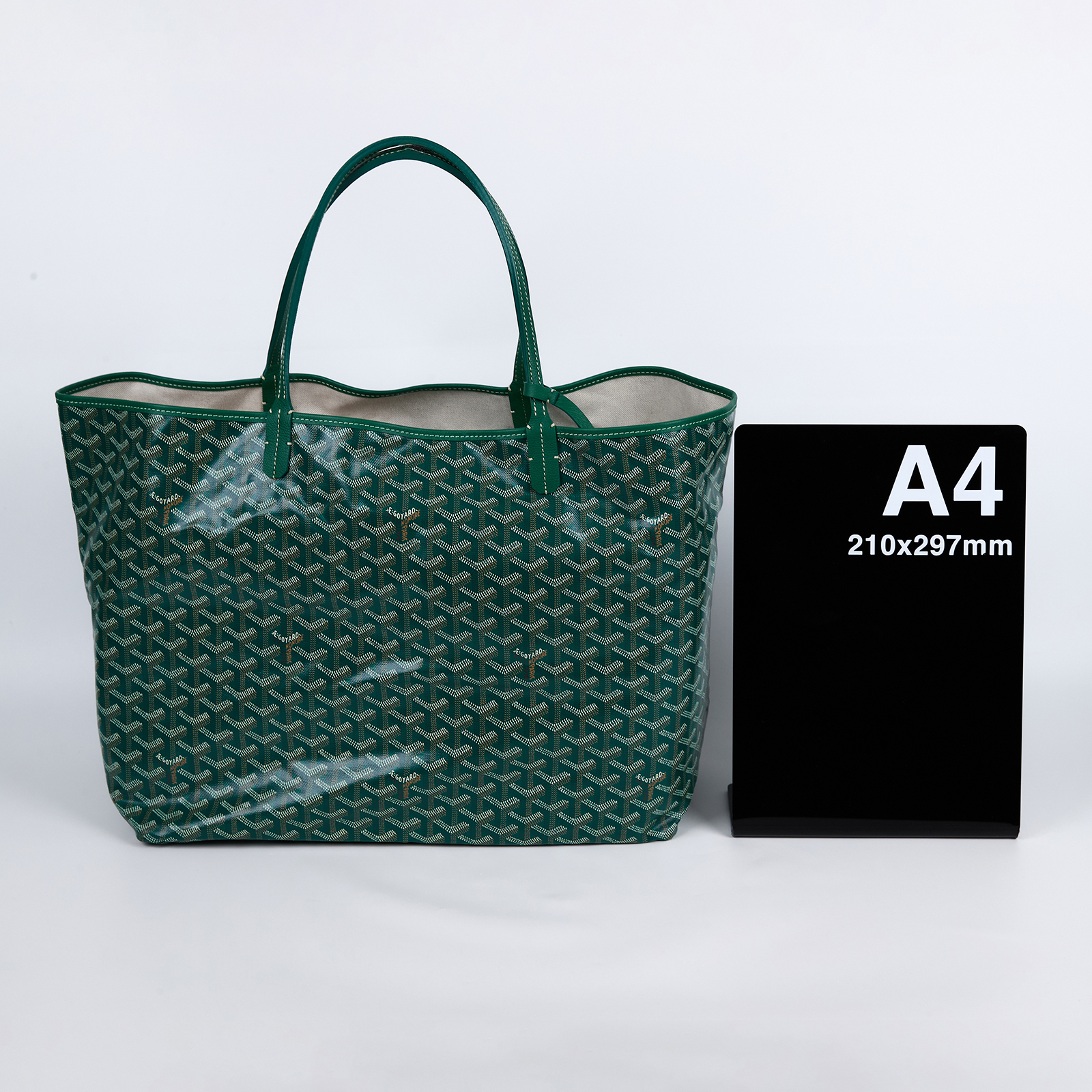 高雅德 GOYARD Saint Louis GM Bag 托特包 STLOUIGMLTY 綠SAINT LOUIS GM 防塵袋/購買證明