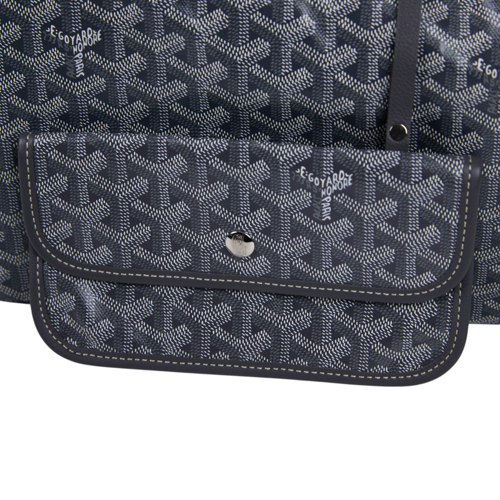 高雅德 GOYARD Bohème Hobo Bag PM 托特包 BOHEMEPMLTY 灰HOBO PM 防塵袋/購買證明