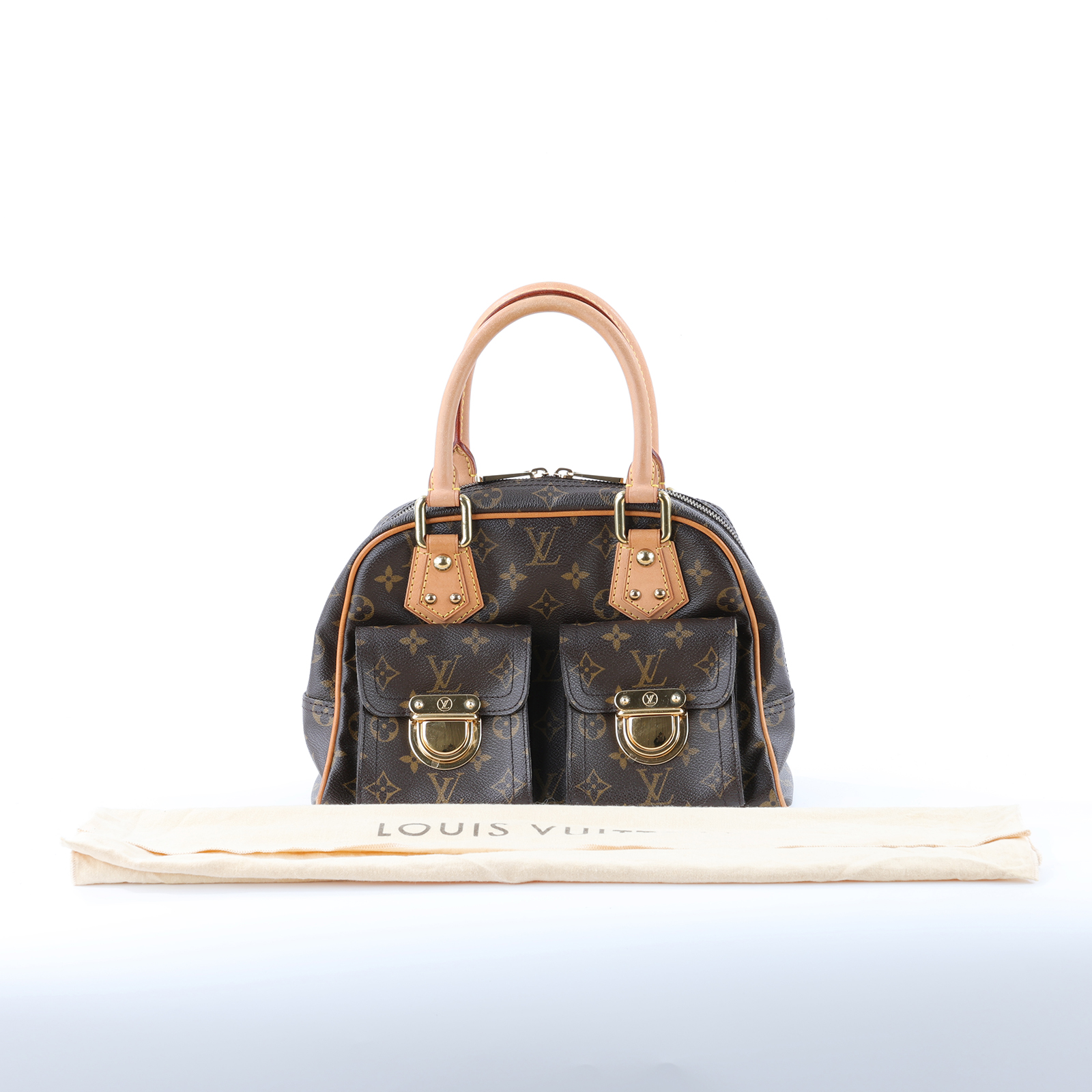 路易威登 LOUIS VUITTON Manhattan PM 曼哈頓包 M40026 原花曼哈頓包 防塵袋