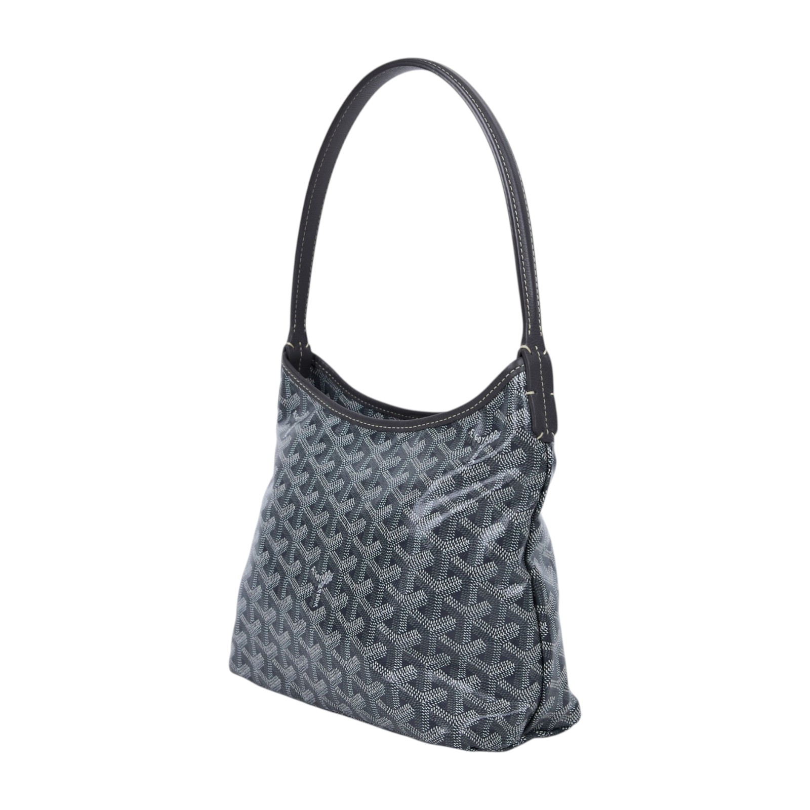 高雅德 GOYARD Bohème Hobo Bag 迷你 托特包 AMABOHEMEMINI 灰HOBO BOHEME mini 防塵袋/購買證明