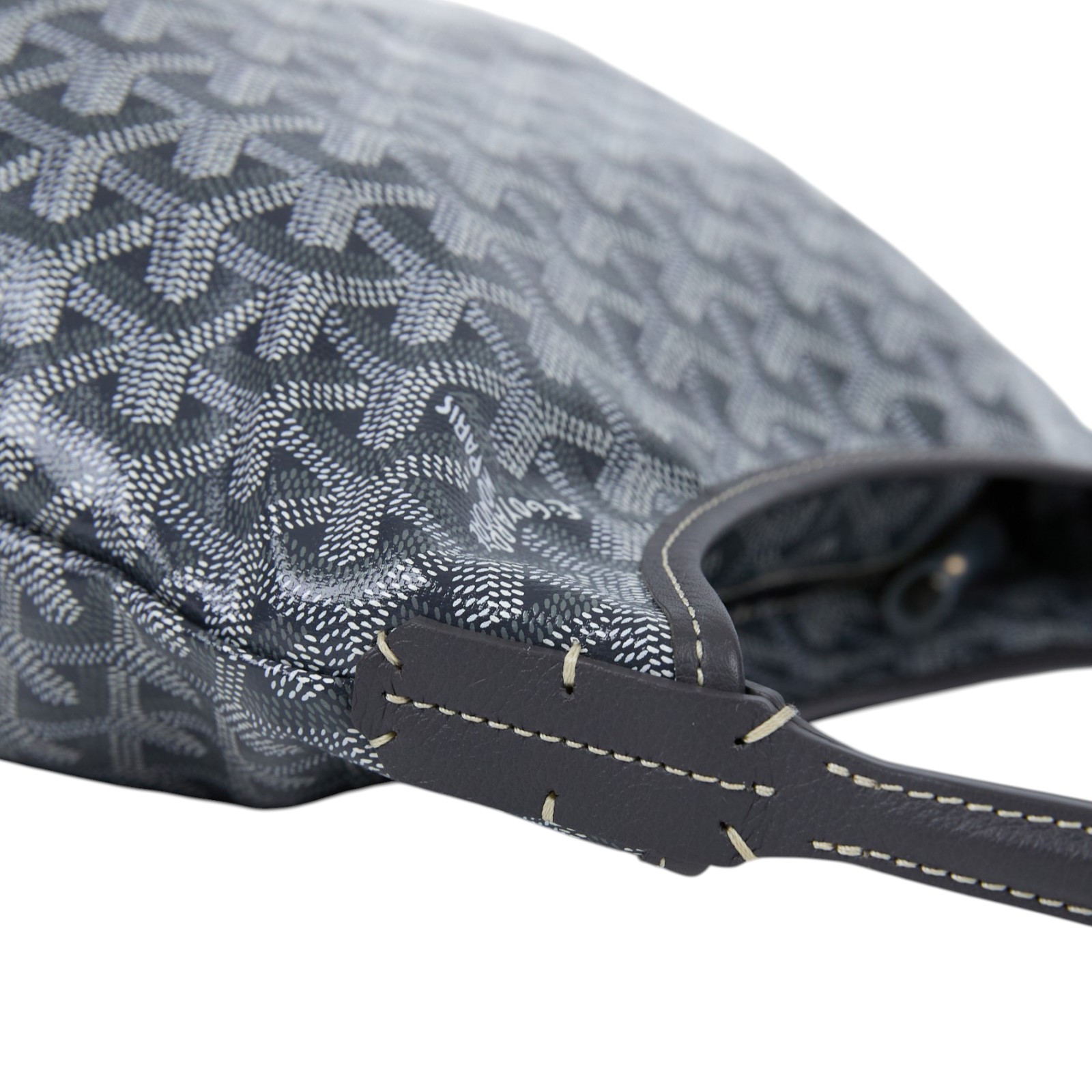 高雅德 GOYARD Bohème Hobo Bag 迷你 托特包 AMABOHEMEMINI 灰HOBO BOHEME mini 防塵袋/購買證明