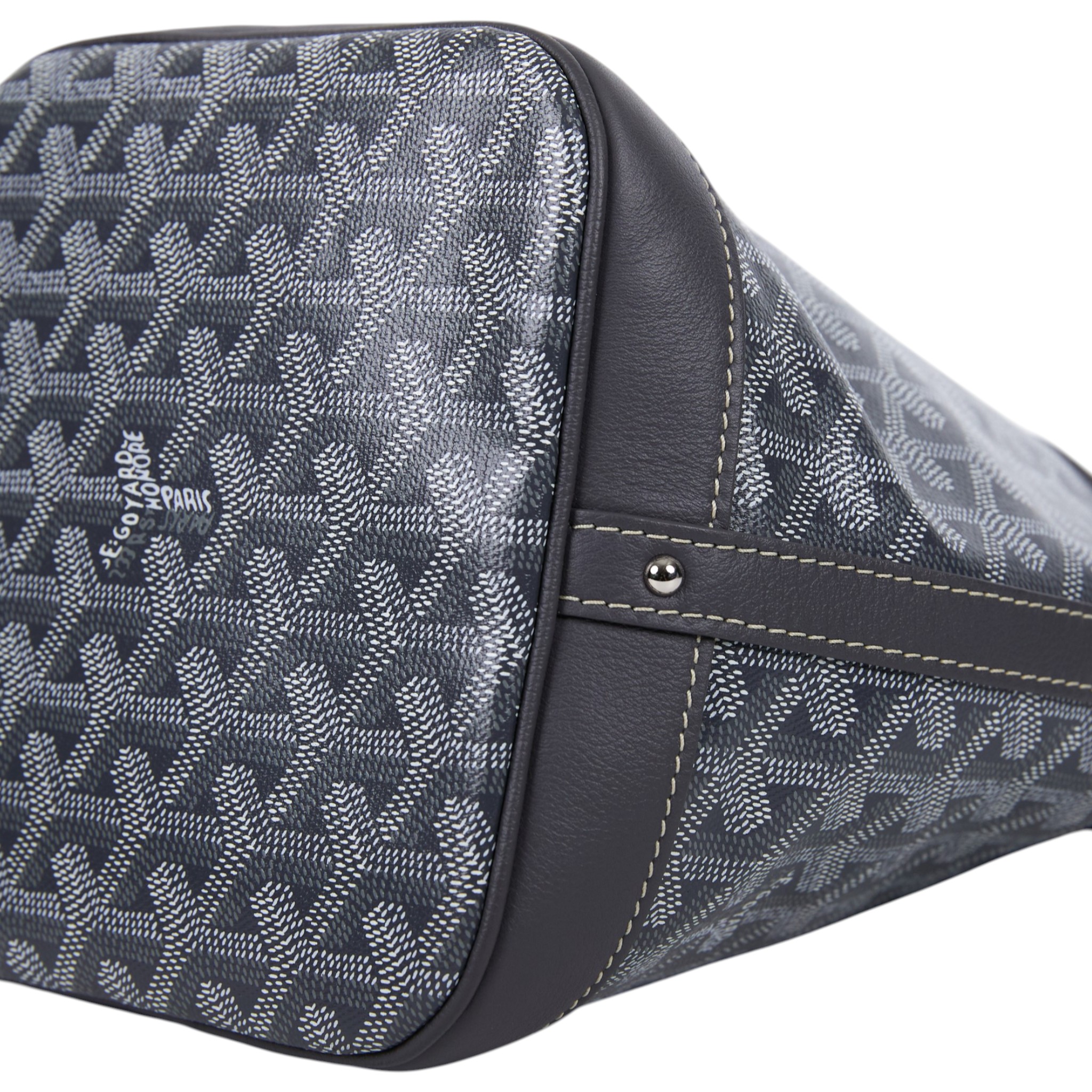 高雅德 GOYARD Petit Flot Bucket PM Bag 水桶包 PEFLOTPMLTY 灰PETIT FLOT PM水桶包 防塵袋