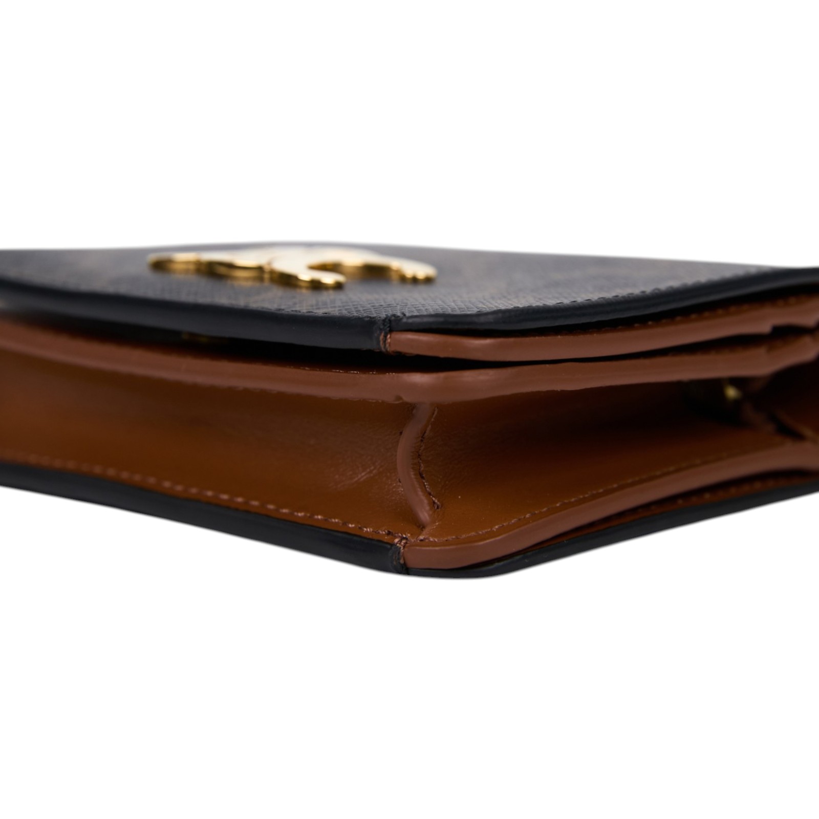 思琳 CELINE 標誌印花 Compact 錢包 短夾 10K622CQH TRIOMPHE標誌印花COMPACT暗釦短夾 原廠盒子/防塵袋