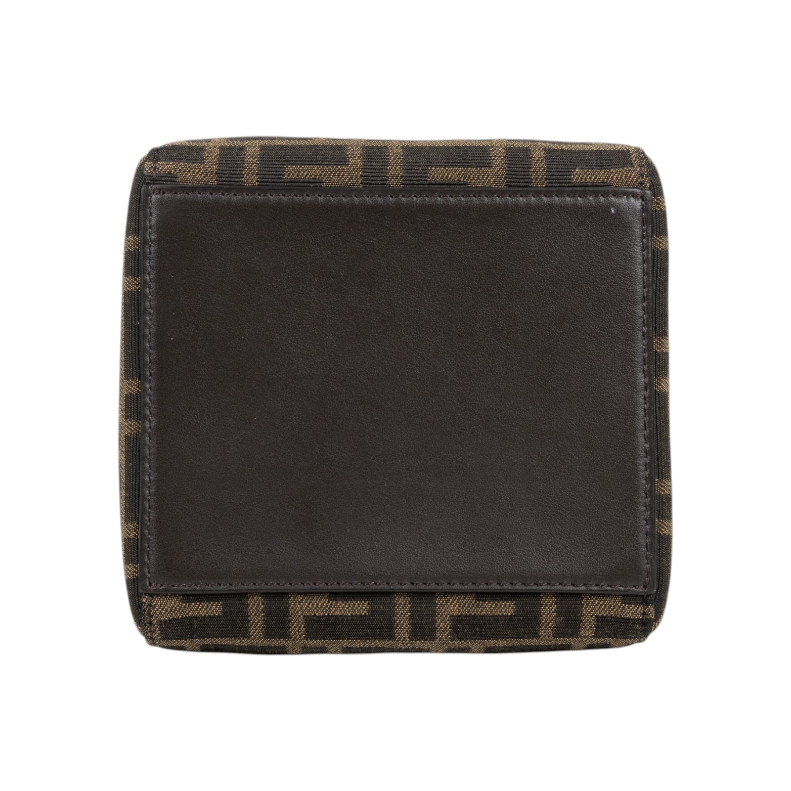 芬迪 FENDI 迷你 Origami 水桶包 8BS083AFPM 棕帆布 MINI Origami 防塵袋/購買證明