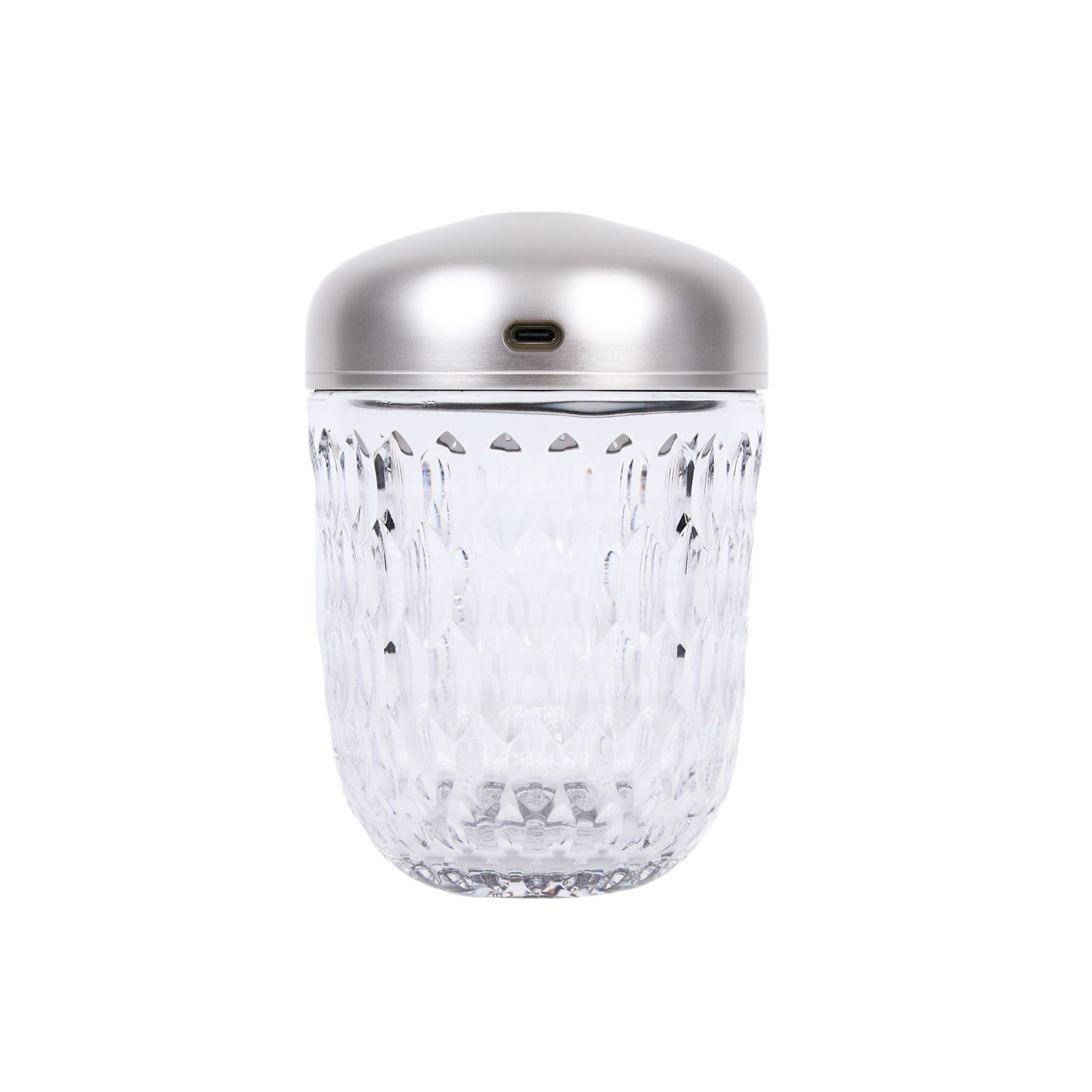 愛馬仕 Hermes Saint Louis 水晶燈   ST LOUIS FOLIA 迷你銀松果燈 原廠盒子/充電器