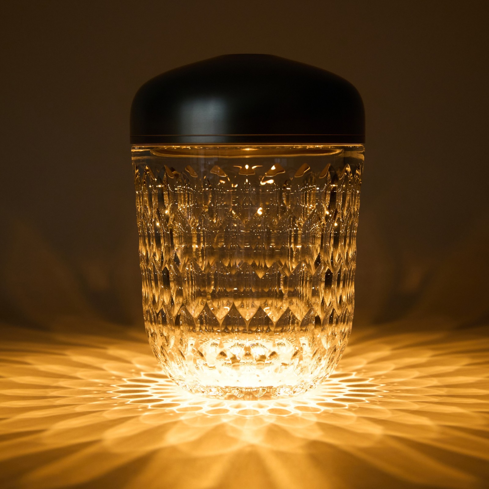 愛馬仕 Hermes Saint Louis 水晶燈   ST LOUIS FOLIA 迷你銀松果燈 原廠盒子/充電器