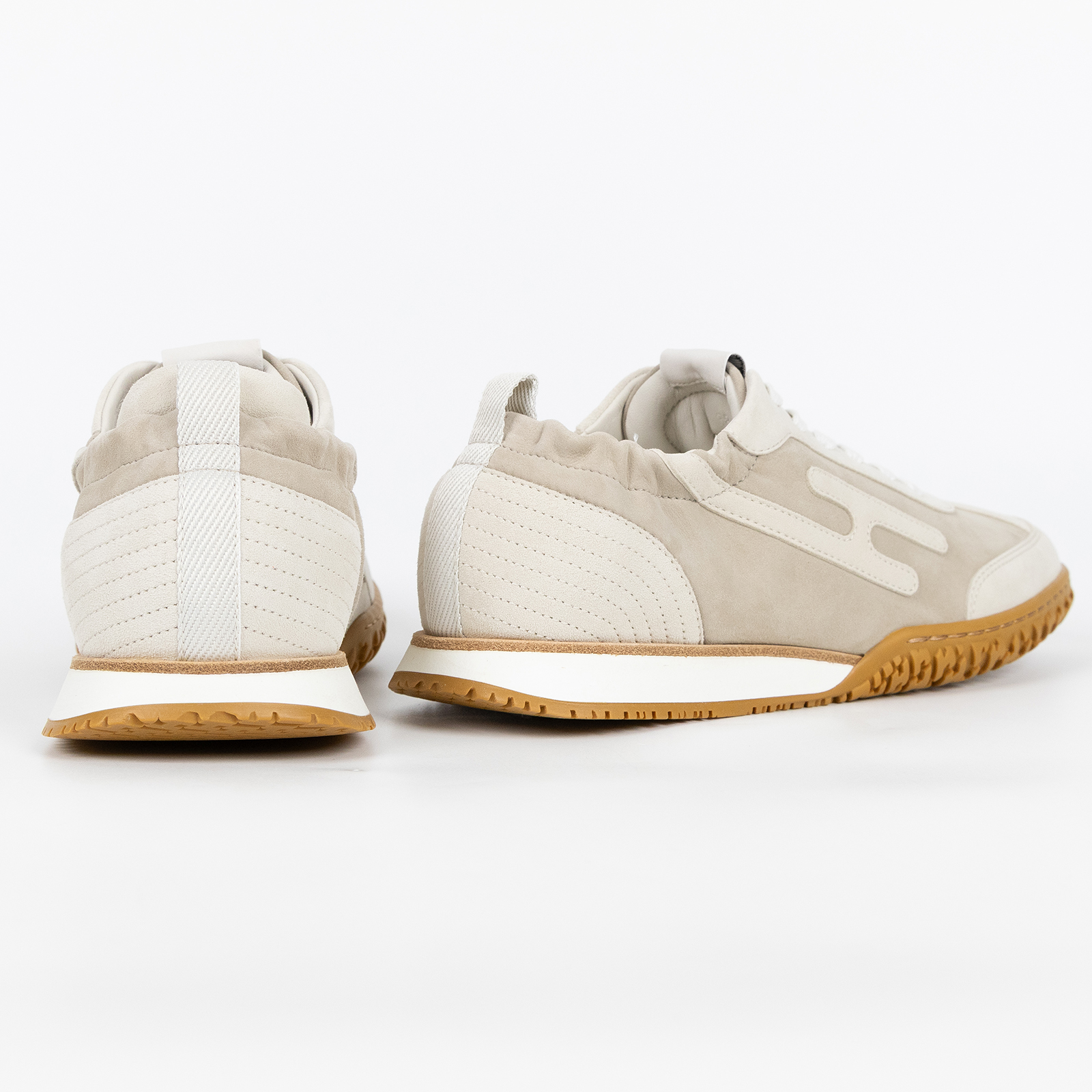 愛馬仕 Hermes Jet 運動鞋 女鞋 H242153ZvNL380 /#38 北極灰麂皮Jet運動鞋 原廠盒子/影印購買證明/鞋帶