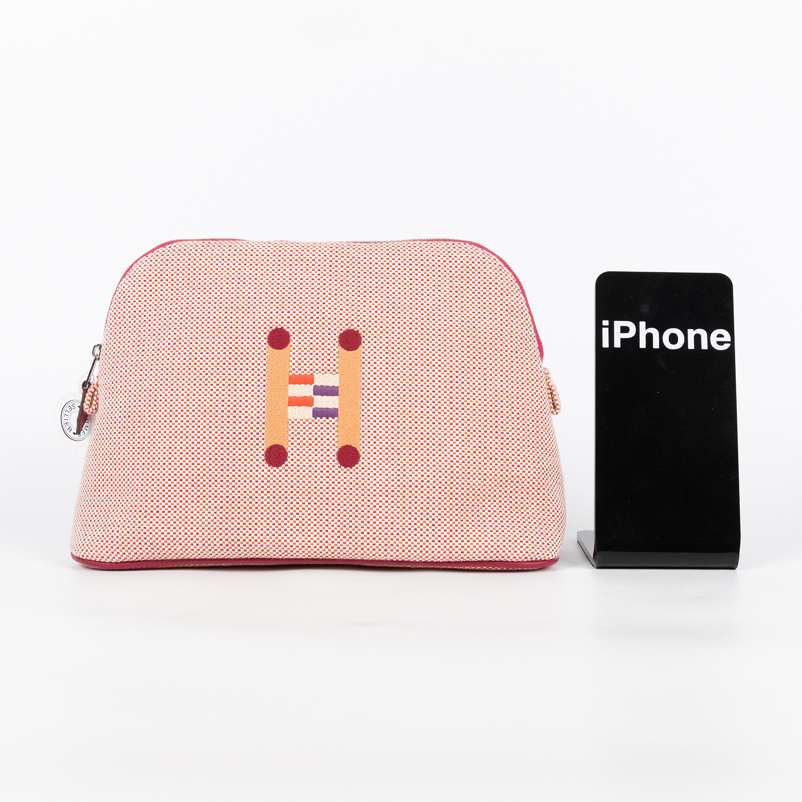 愛馬仕 Hermes Bolide 收納包 中型 橘色 覆盆子紅 H103751Mv03  紅BOLIDE CASE帆布化妝包 中 無附屬品