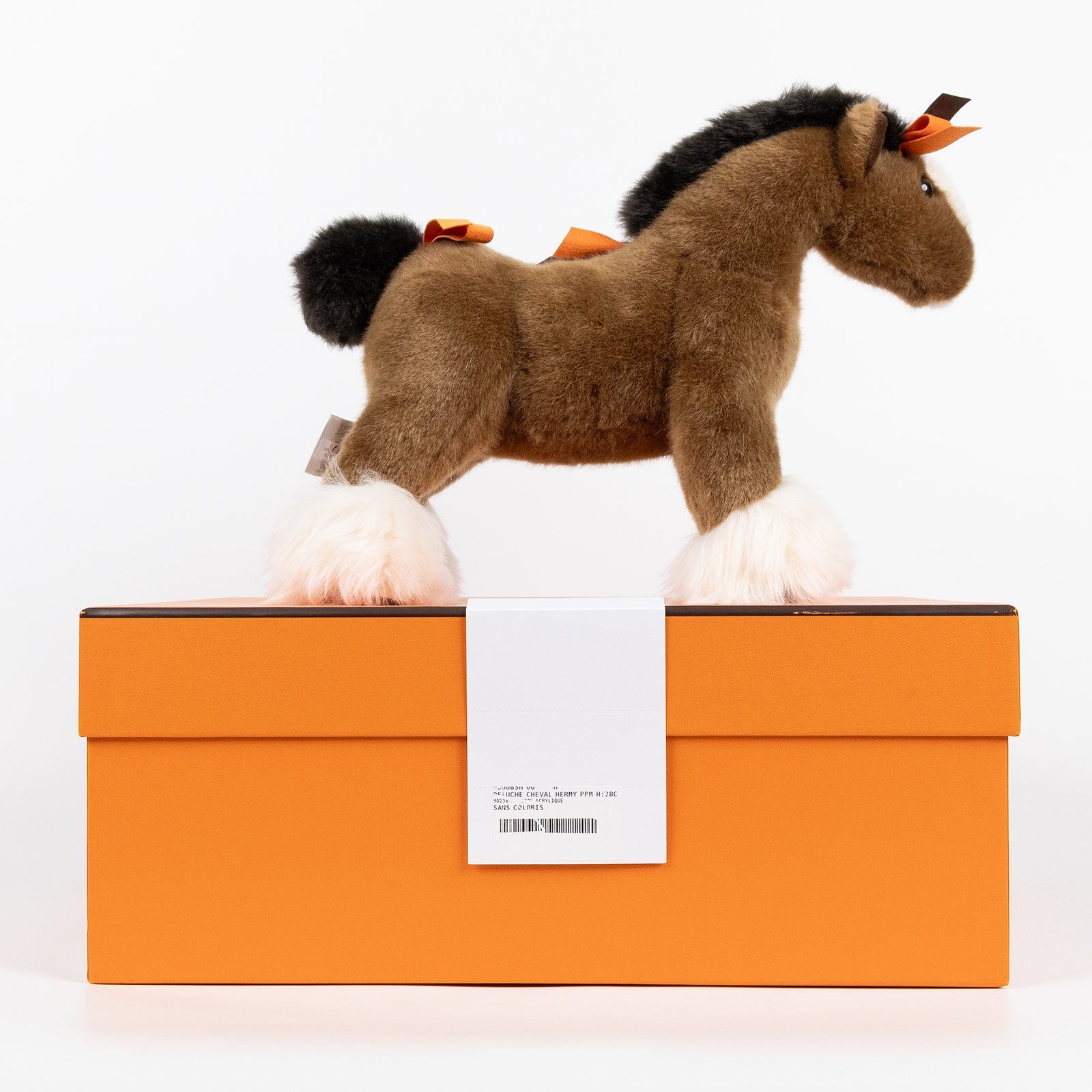 愛馬仕 Hermes Hermy PPM 小馬玩偶 小型 自然色 H400055Mv00 H400055M 00 HERMY小馬玩偶PPM 原廠盒子