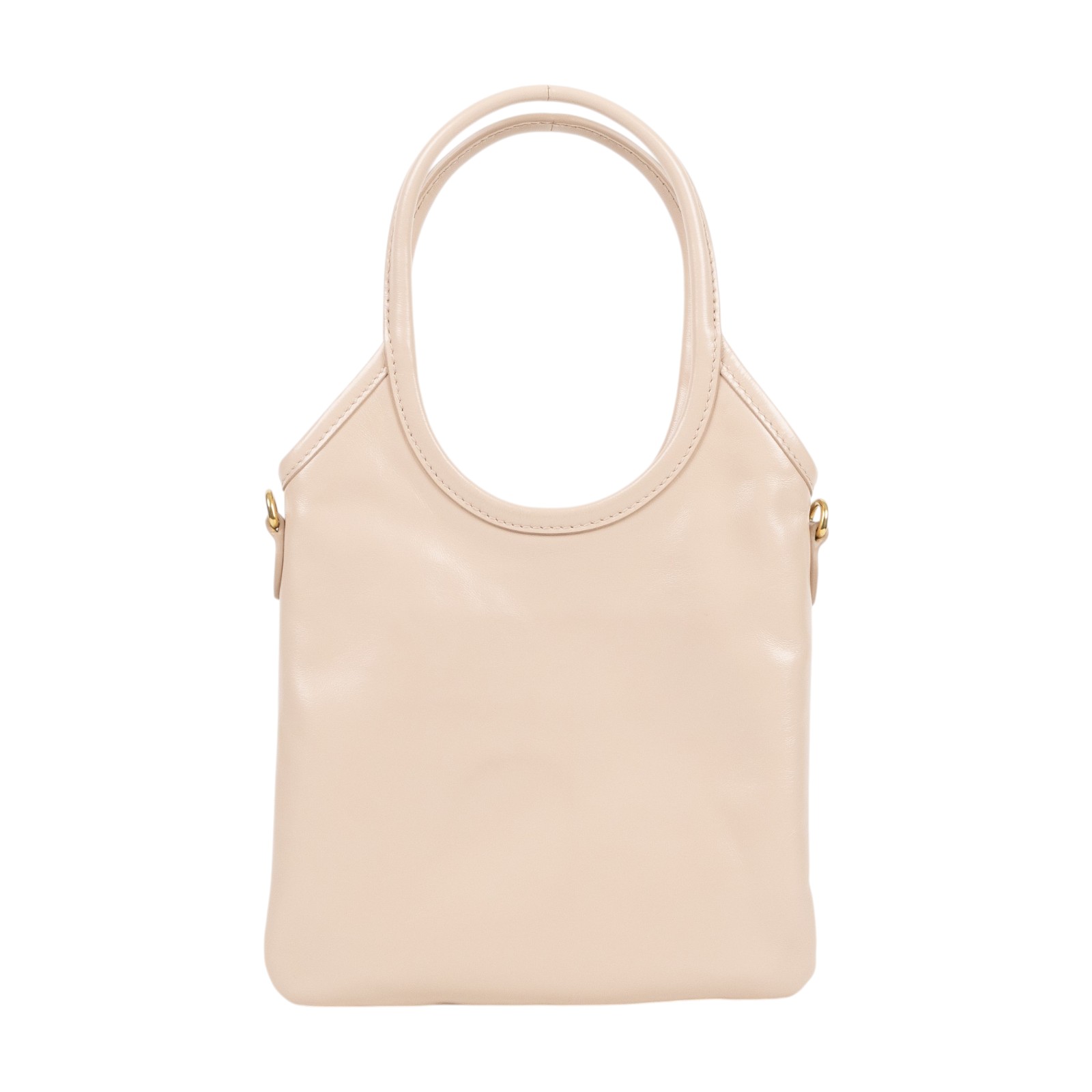 繆繆 MIU MIU Ivy 手提包 5BA281_2IEO 粉皮IVY MINI 背帶