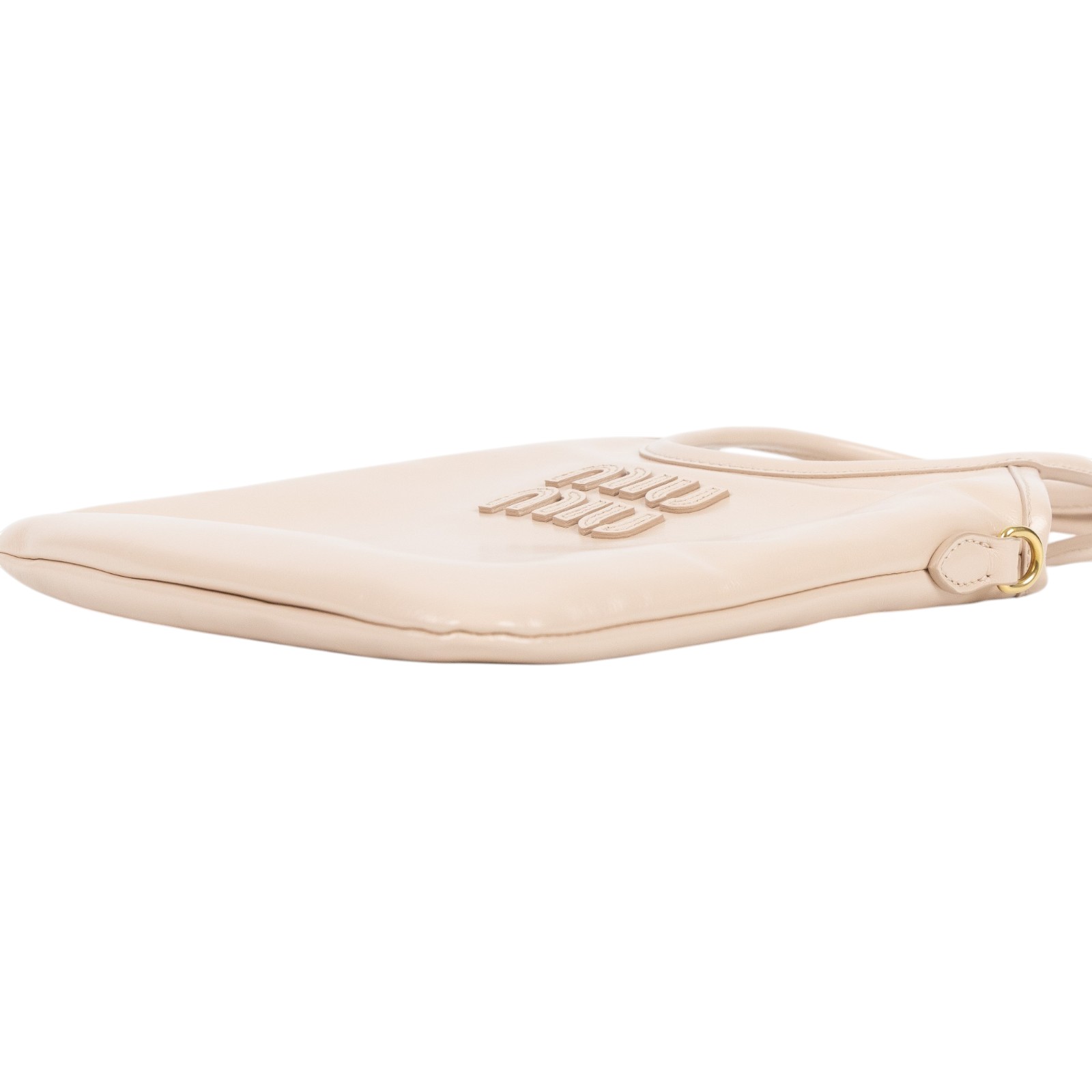 繆繆 MIU MIU Ivy 手提包 5BA281_2IEO 粉皮IVY MINI 背帶