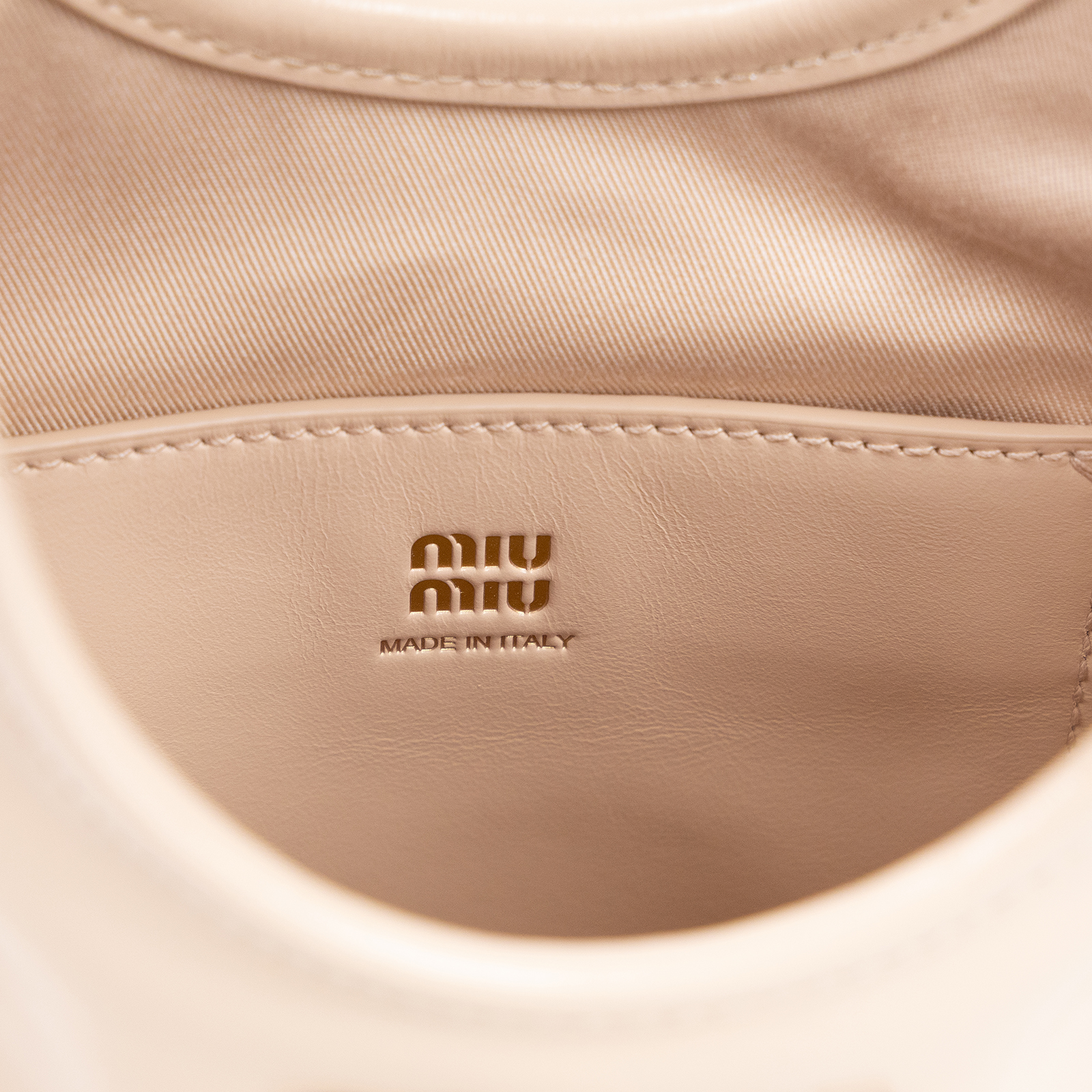 繆繆 MIU MIU Ivy 手提包 5BA281_2IEO 粉皮IVY MINI 背帶