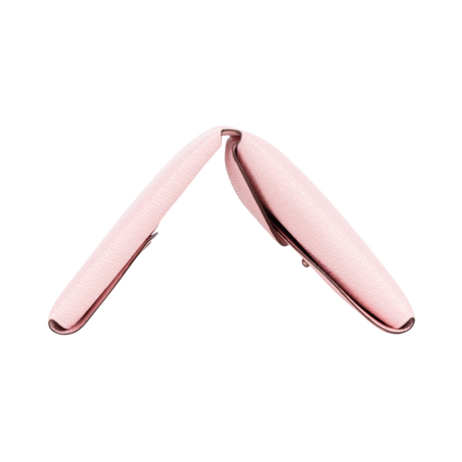 愛馬仕 Hermes Calvi Duo 卡包 CALD W UY 011TM W刻櫻花粉CALVI DUO 原廠盒子