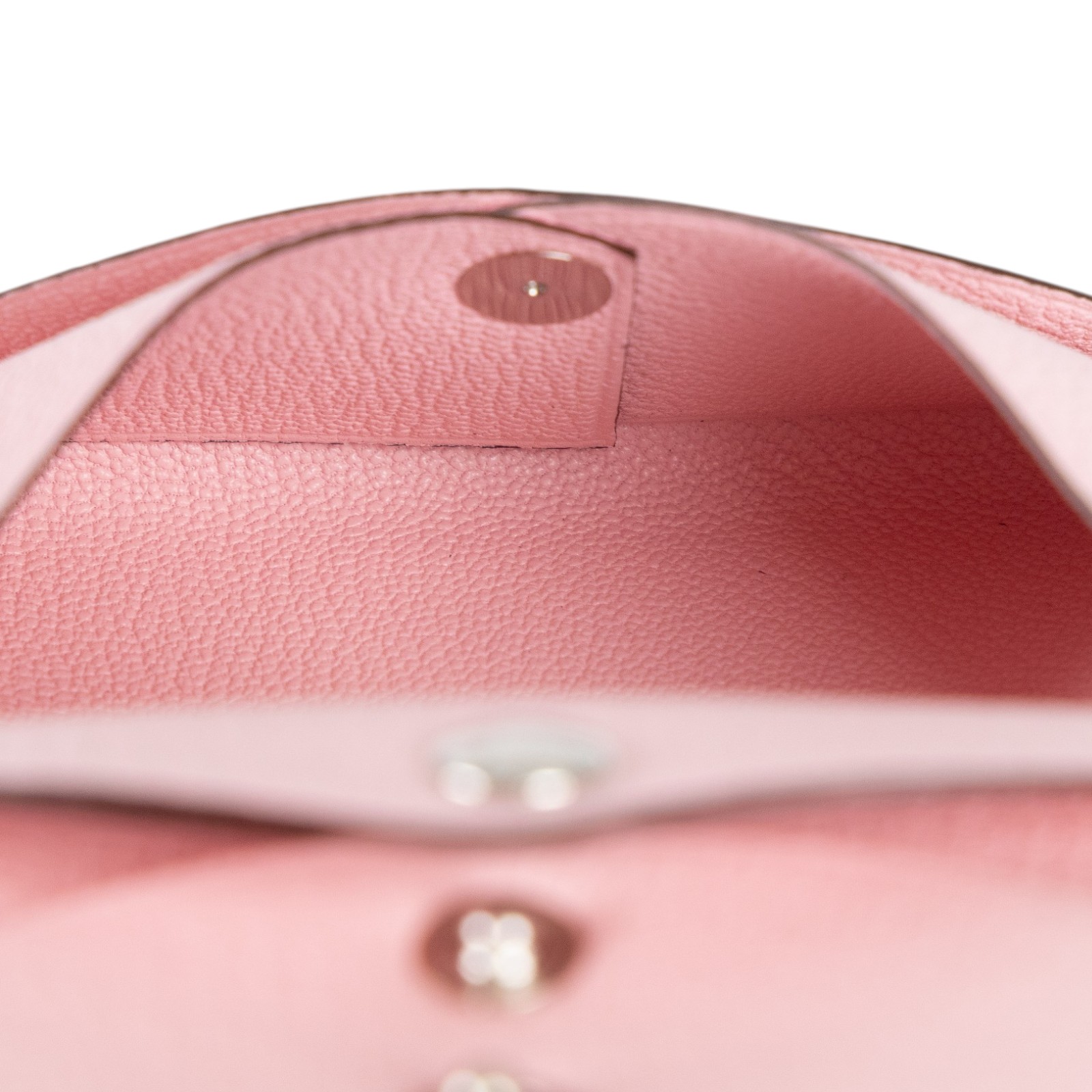 愛馬仕 Hermes Calvi Duo 卡包 CALD W UY 011TM W刻櫻花粉CALVI DUO 原廠盒子