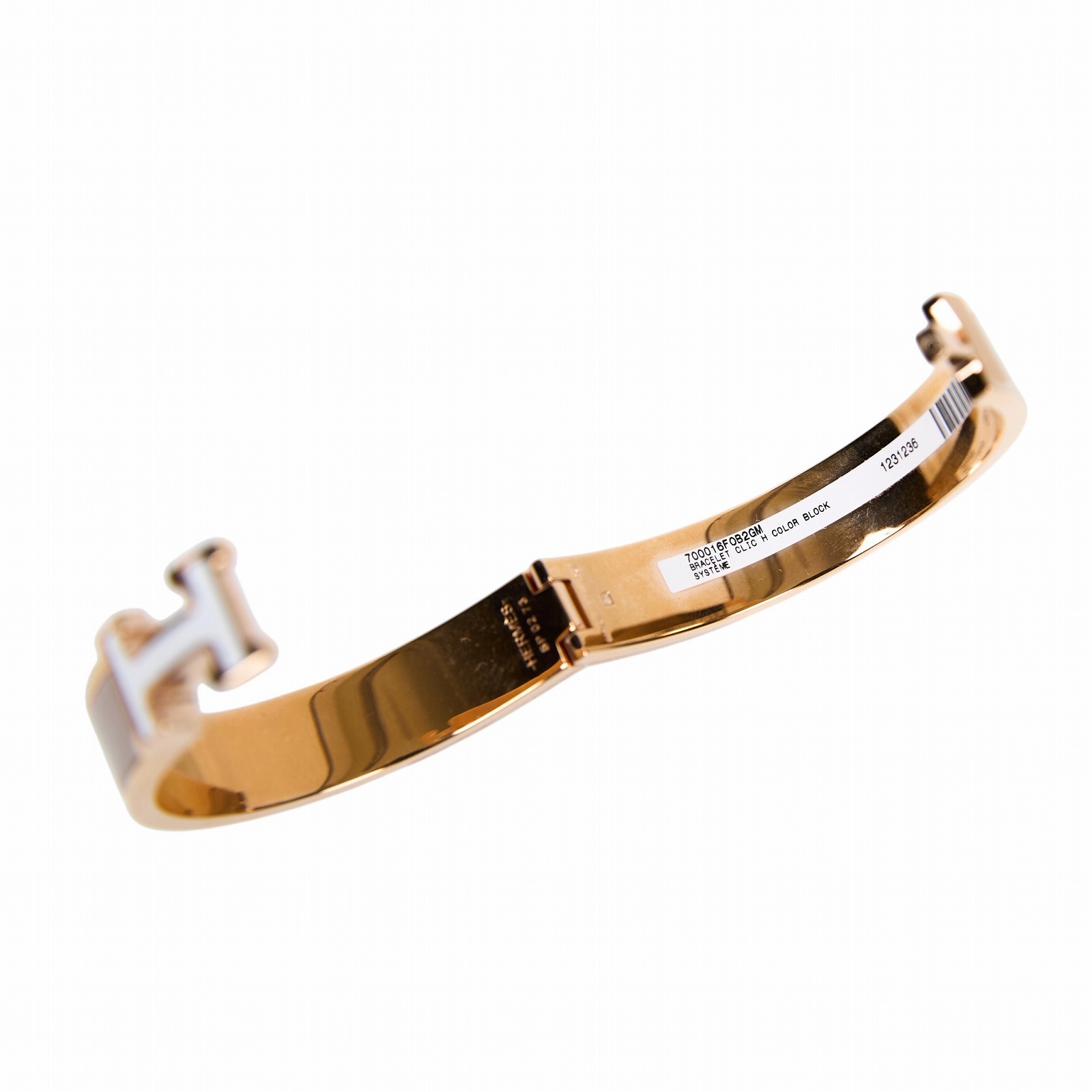 愛馬仕 Hermes Clic H GM Color Block 手環 systeme H700016FOB2GM /SP 02 73  原廠盒子/防塵袋