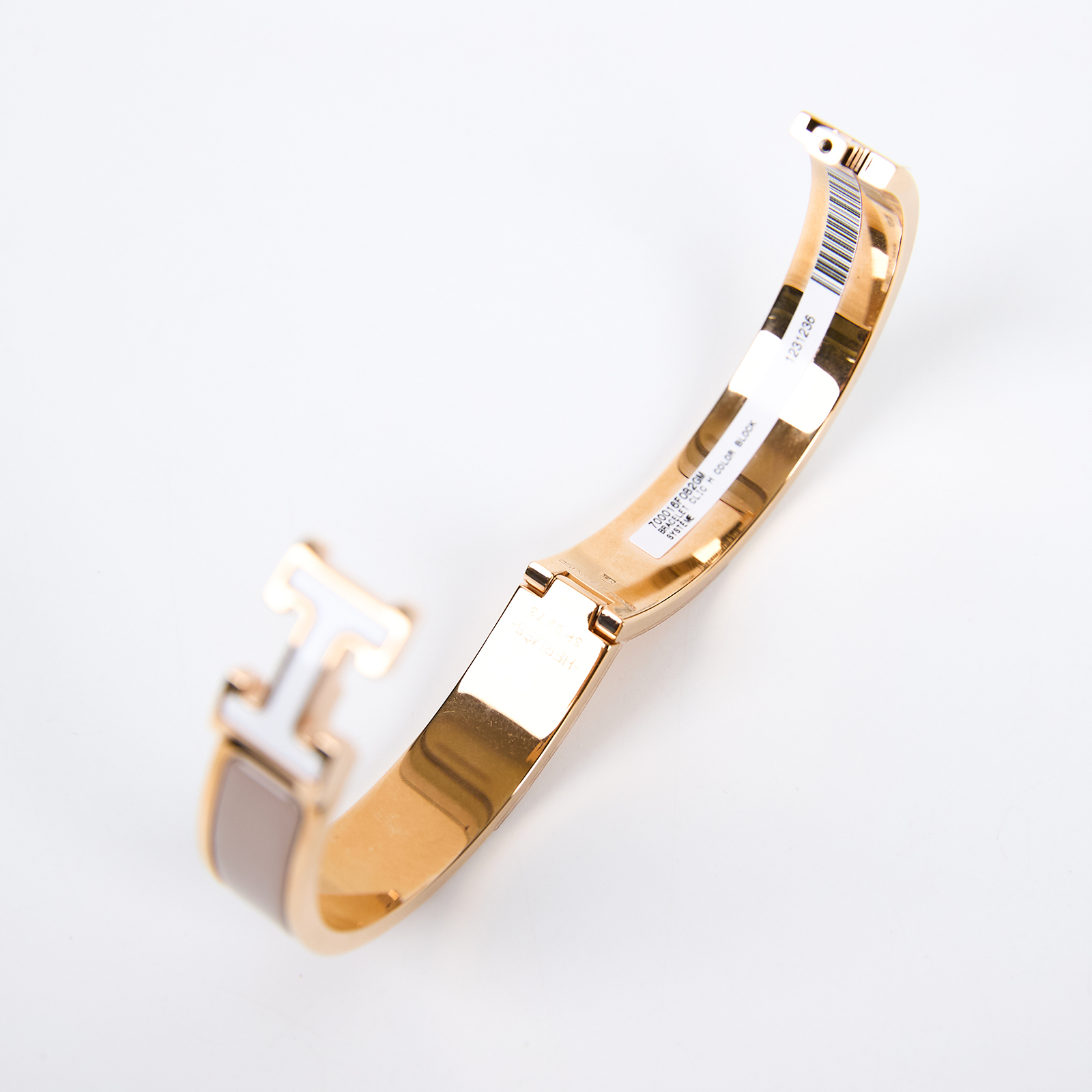 愛馬仕 Hermes Clic H GM Color Block 手環 systeme H700016FOB2GM /SP 02 73  原廠盒子/防塵袋