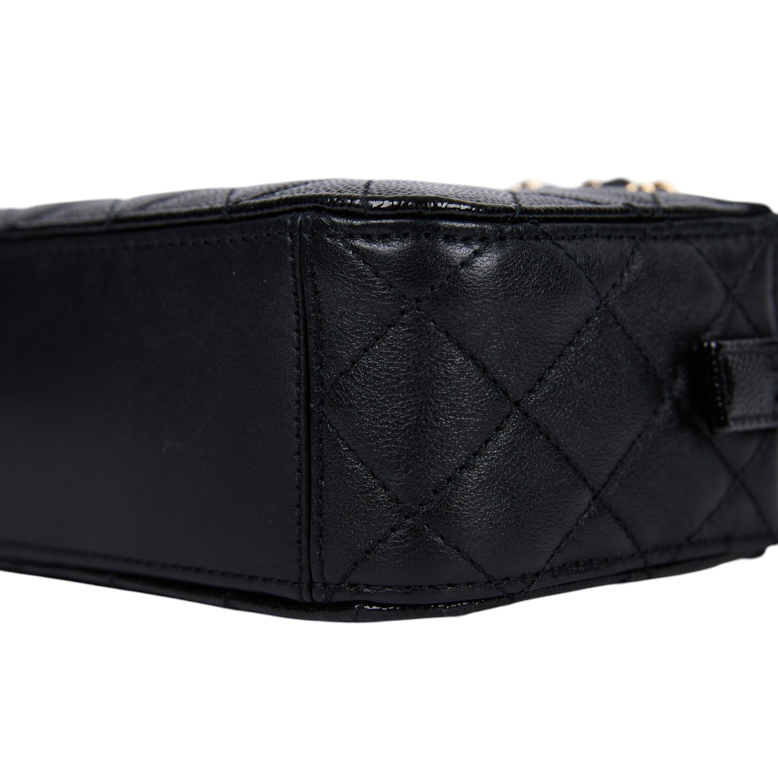 香奈兒 CHANEL 肩背包 斜背包 相機包 AS0950 B01268 28開黑荔枝金扣鏈條肩背包 原廠盒子/防塵袋/保證卡/影印購買證明