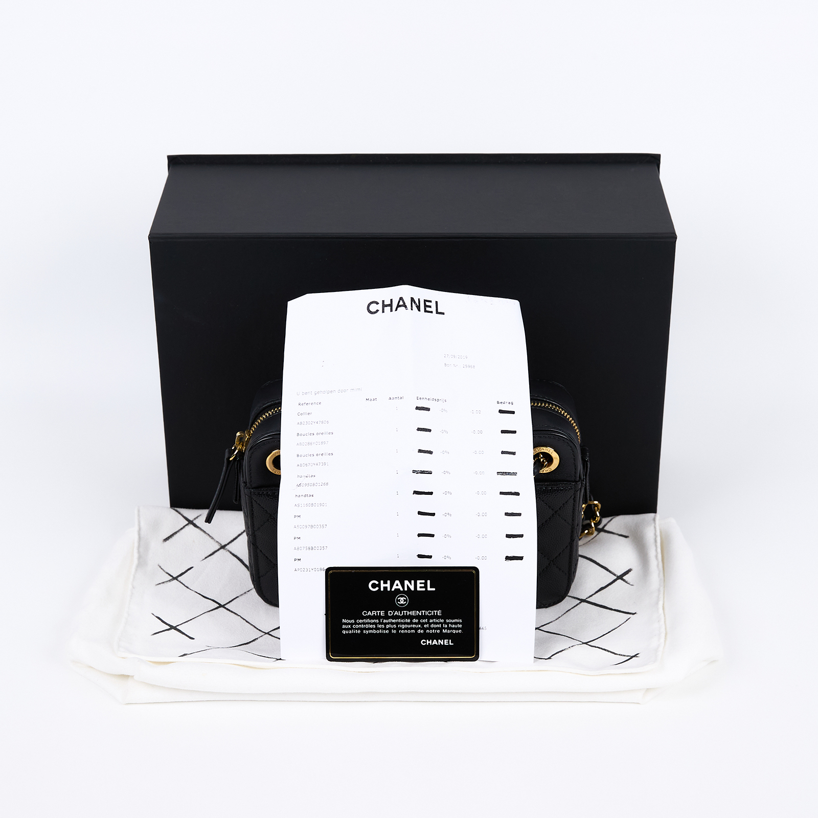 香奈兒 CHANEL 肩背包 斜背包 相機包 AS0950 B01268 28開黑荔枝金扣鏈條肩背包 原廠盒子/防塵袋/保證卡/影印購買證明