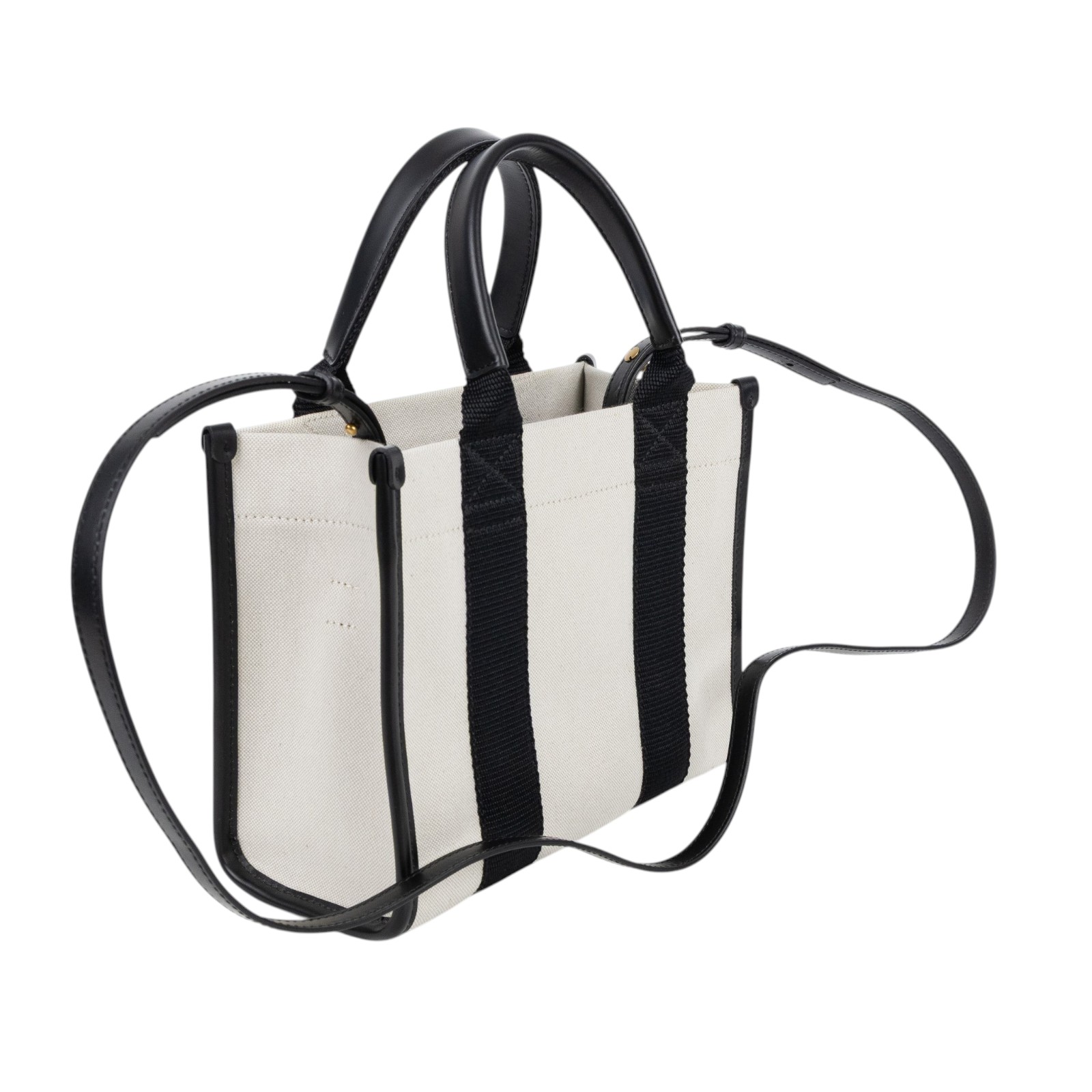 巴黎世家 BALENCIAGA Hardware xs 托特包 6936622HHAM 黑帆布2 WAY 防塵袋