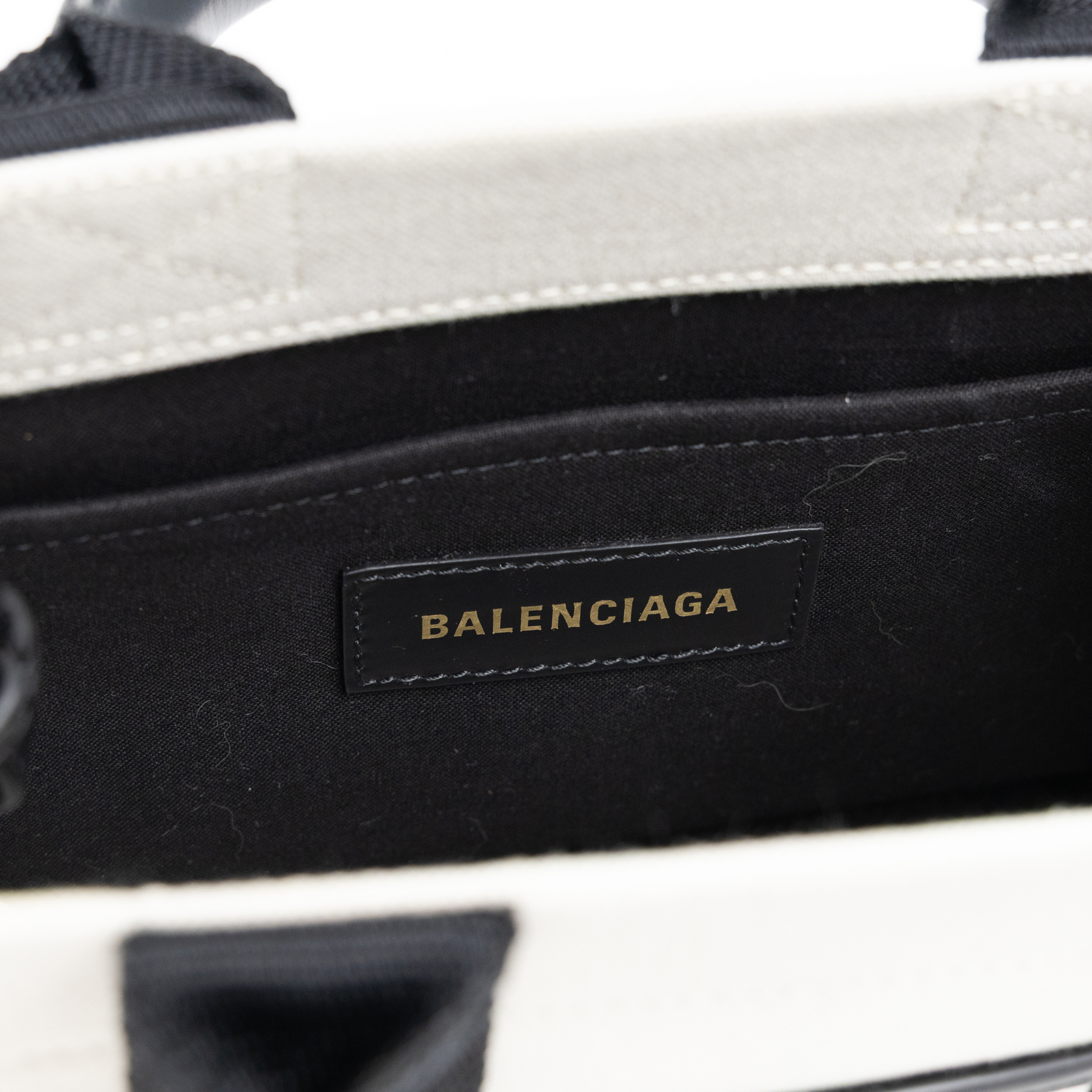 巴黎世家 BALENCIAGA Hardware xs 托特包 6936622HHAM 黑帆布2 WAY 防塵袋