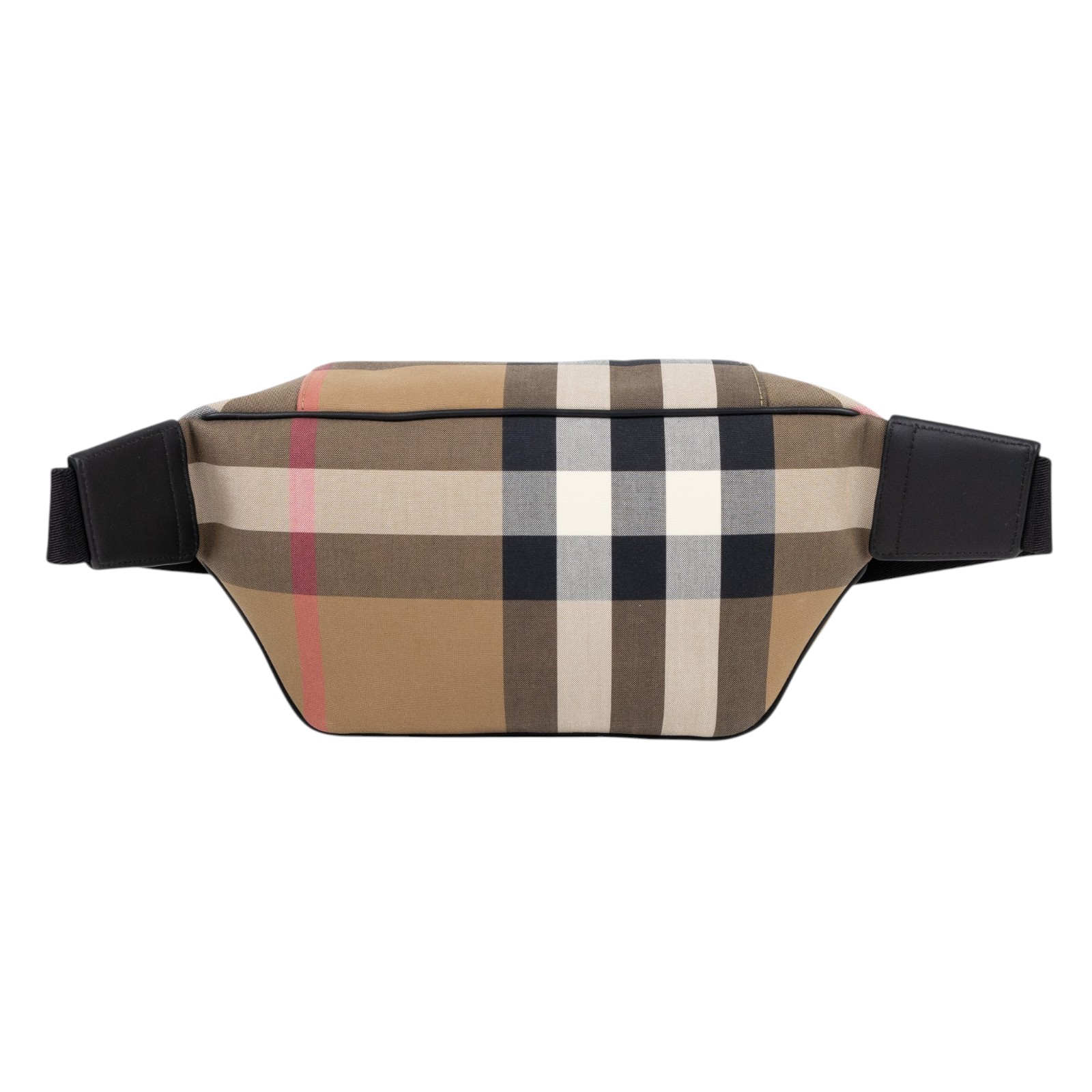 博柏利 BURBERRY 腰包 胸包 斜跨包 80845551 格紋腰包 防塵袋