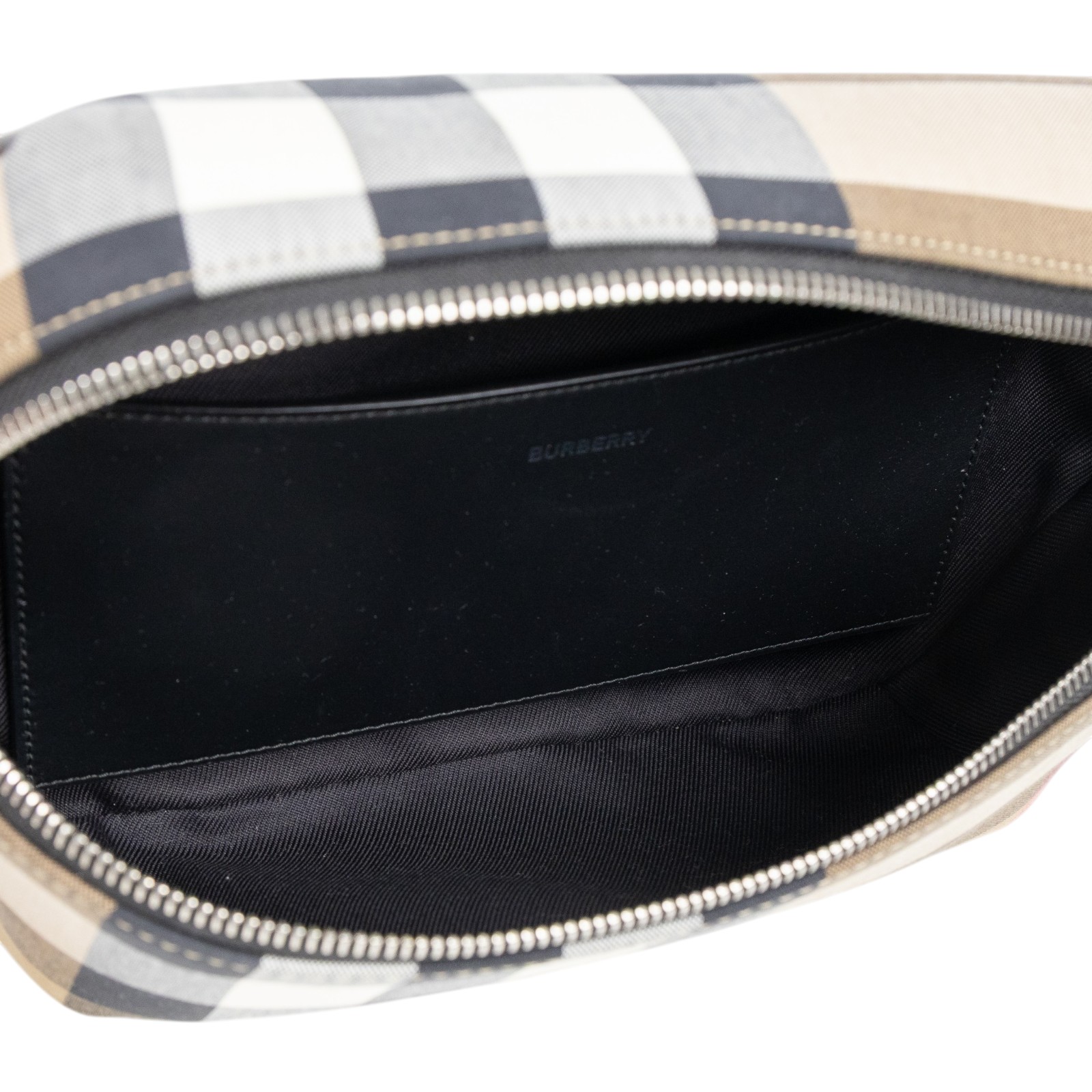 博柏利 BURBERRY 腰包 胸包 斜跨包 80845551 格紋腰包 防塵袋