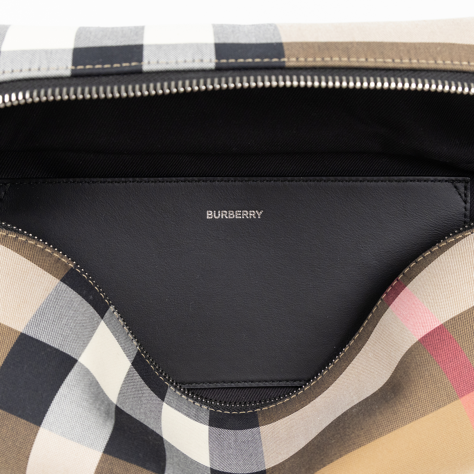 博柏利 BURBERRY 腰包 胸包 斜跨包 80845551 格紋腰包 防塵袋