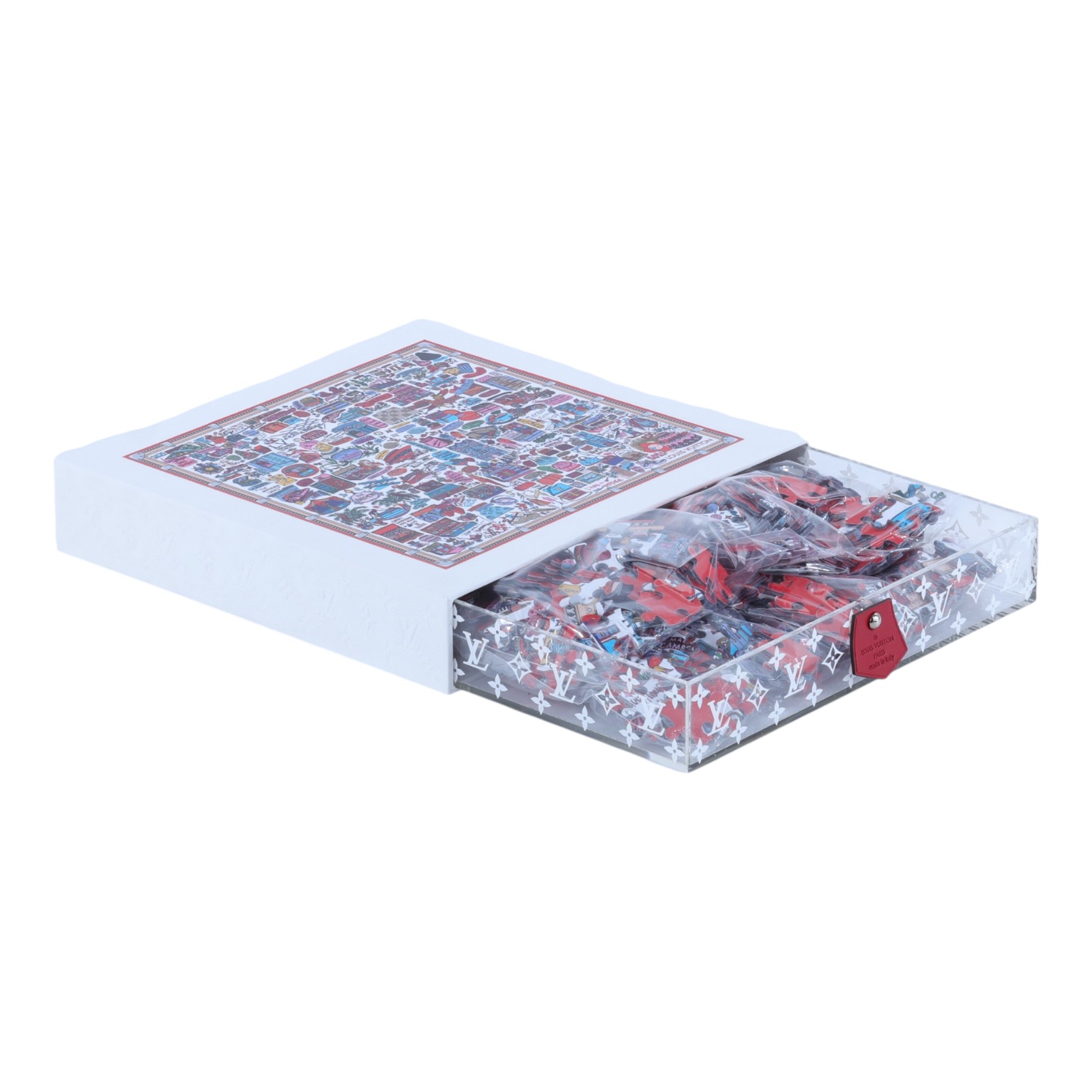 路易威登 LOUIS VUITTON Jigsaw Puzzle Scott 拼圖 GI0638 200週年紀念拼圖(共529片) 防塵袋