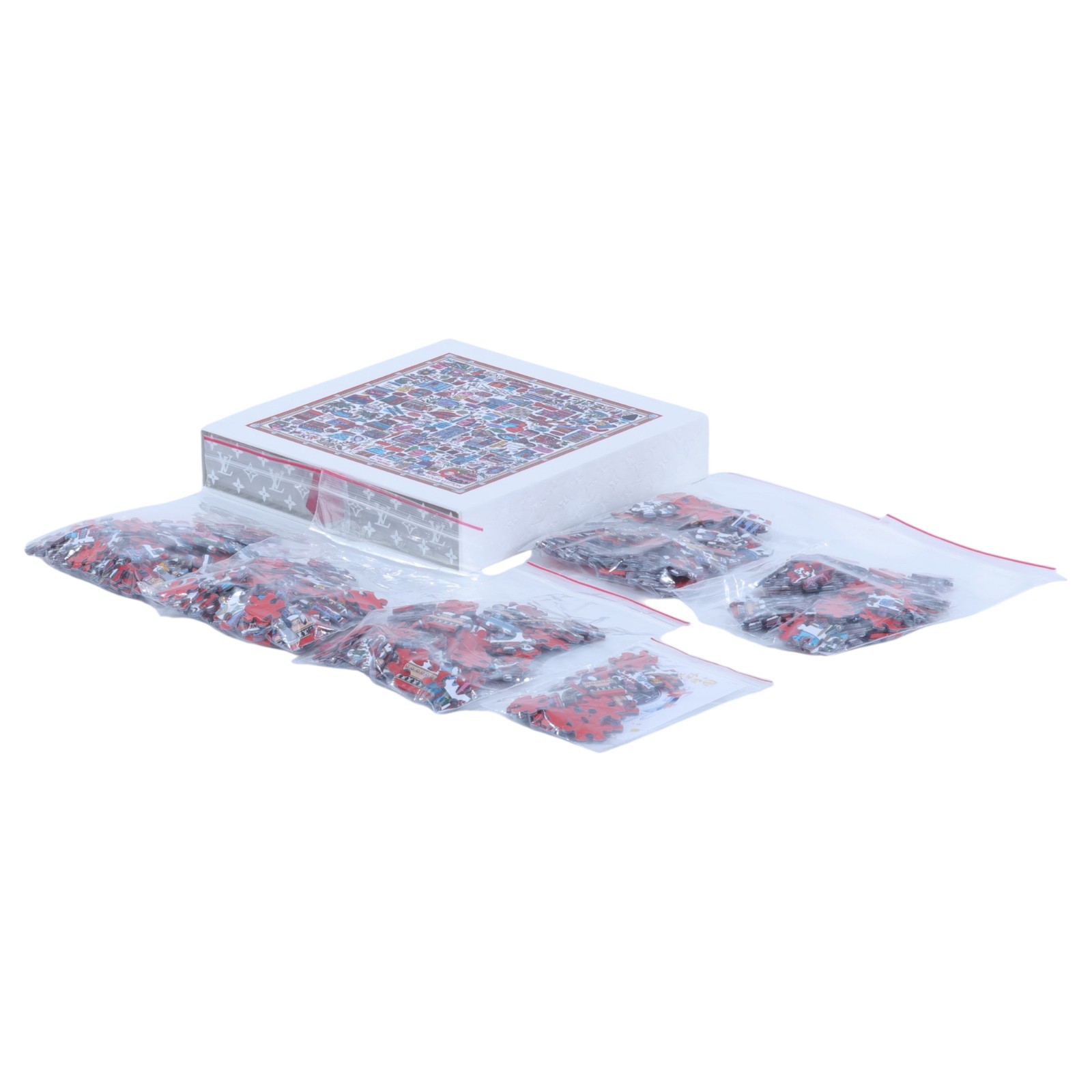 路易威登 LOUIS VUITTON Jigsaw Puzzle Scott 拼圖 GI0638 200週年紀念拼圖(共529片) 防塵袋